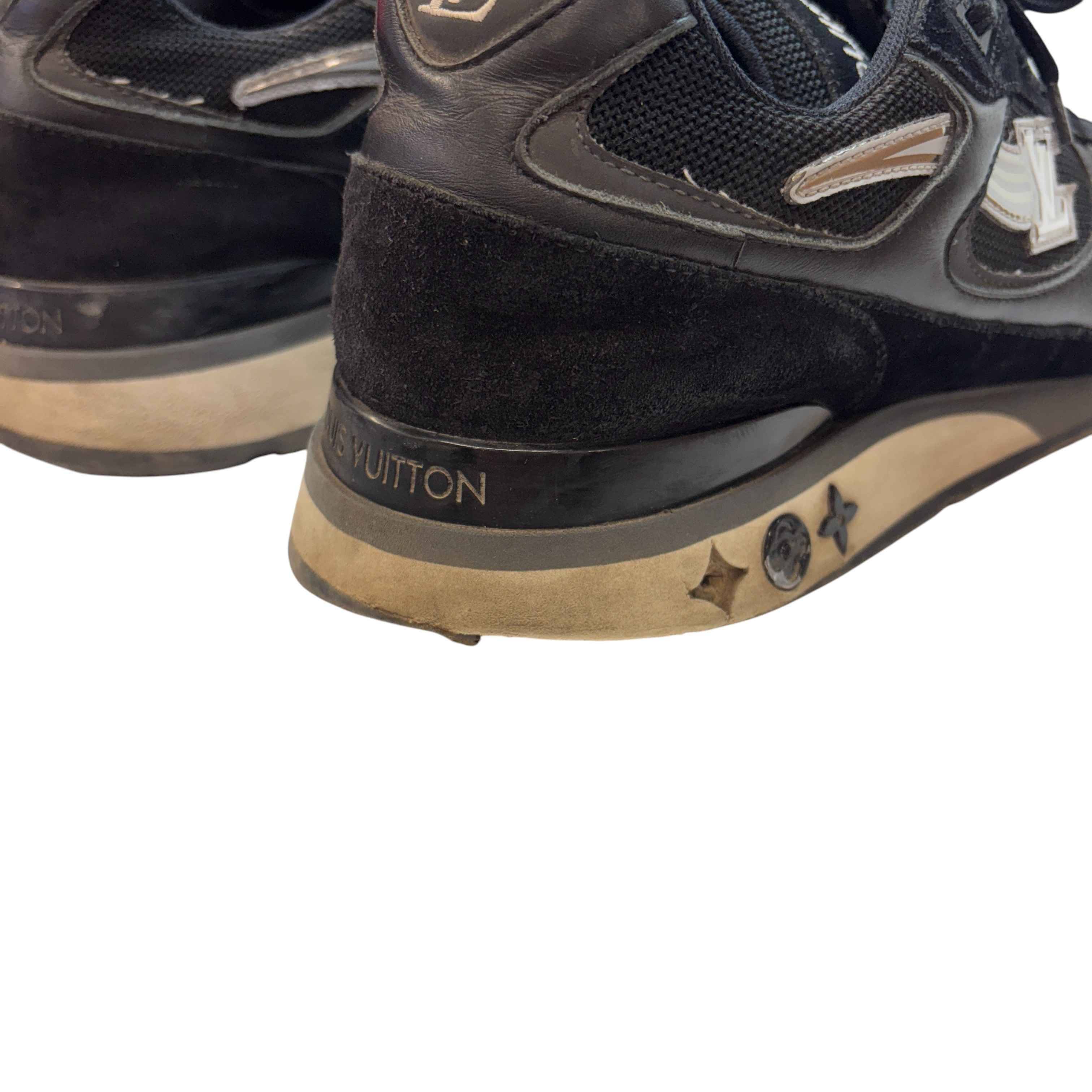 Men's Run Away Low Trainers Black Size EU 41 / UK 7