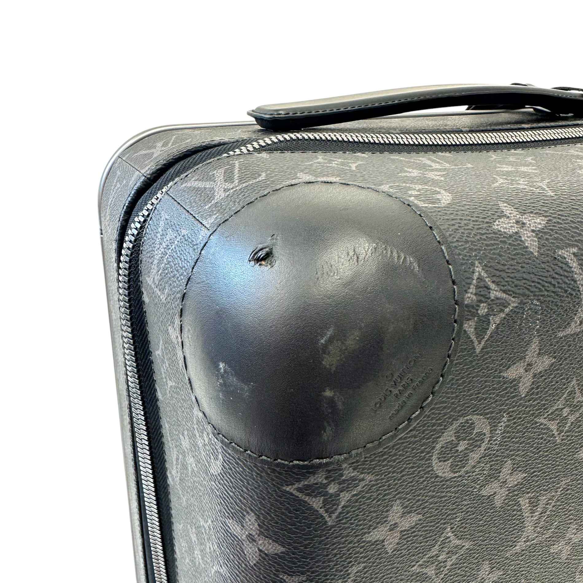 Men's Horizon 50 Monogram Eclipse Suitcase Black