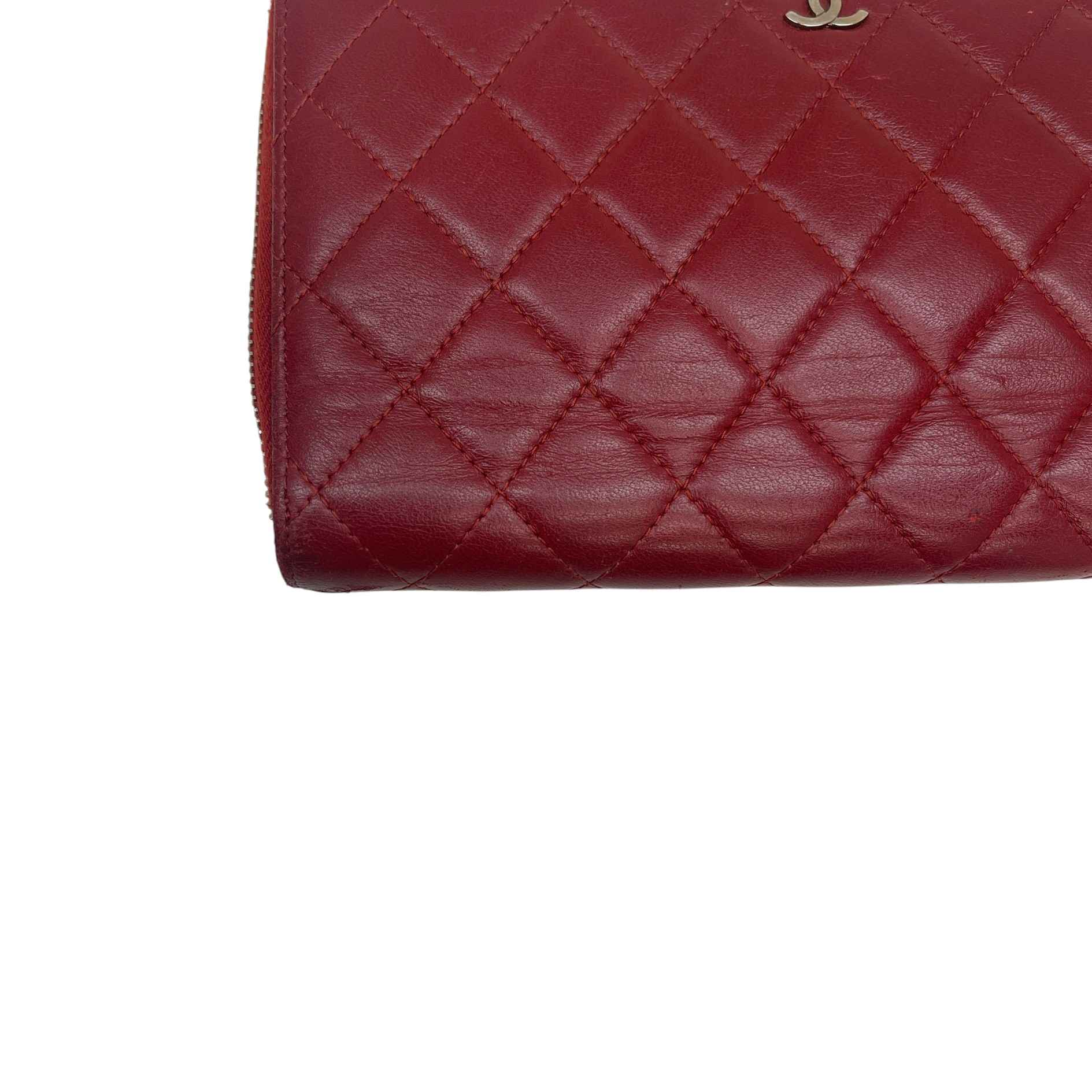Women's Cc Logo Purse Red