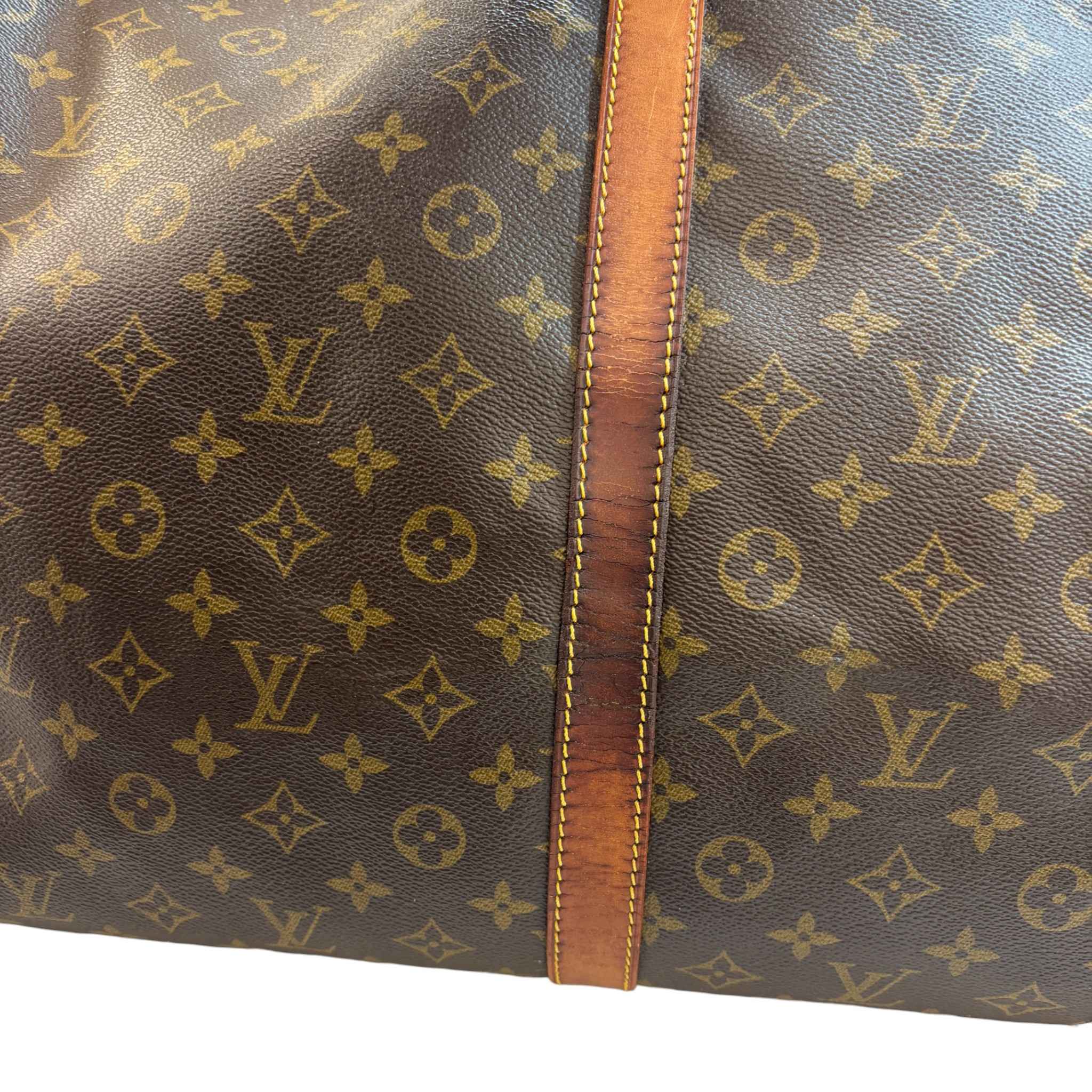 Men's Monogram Keepall 60 Bag Brown