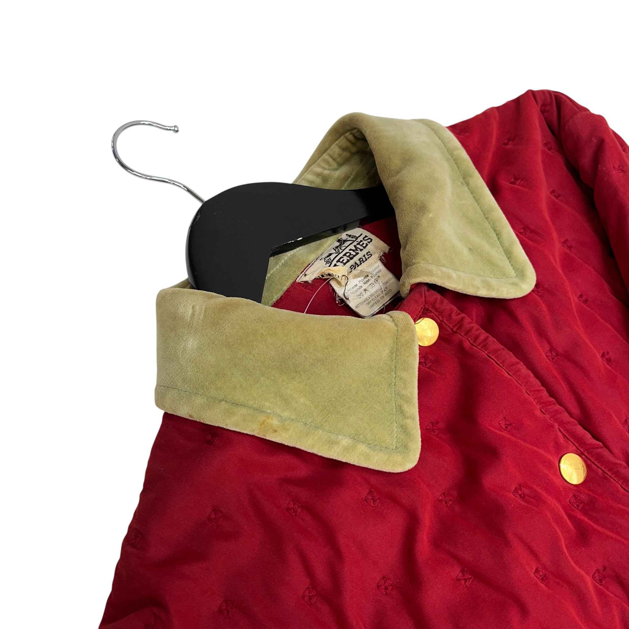 Women's Vintage Caban Jacket Red Size IT 38 / UK 6