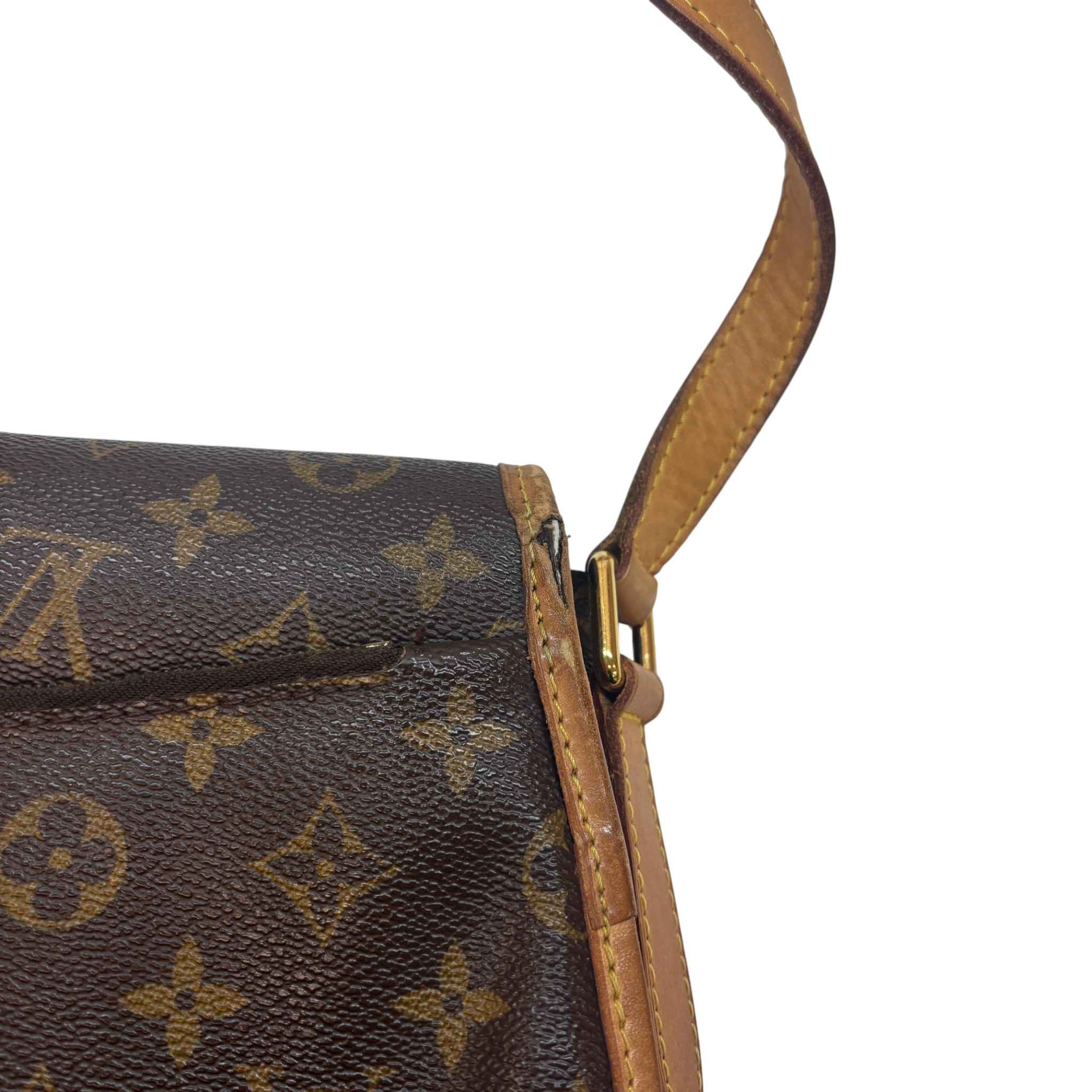 Women's Monogram Menilmontant Mm Messenger Bag Brown