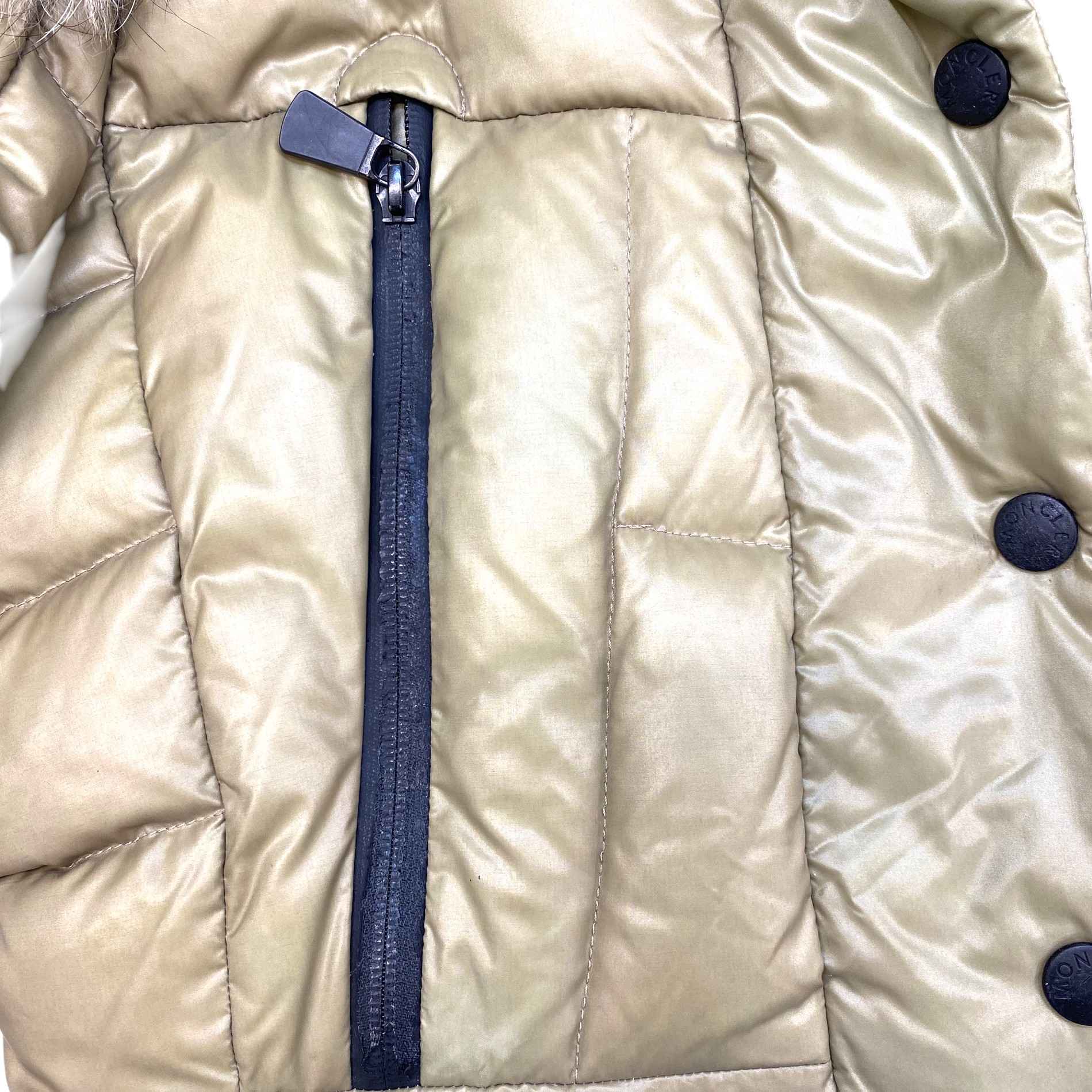 Women's Bever Down Jacket Gold Size 3 / UK 14