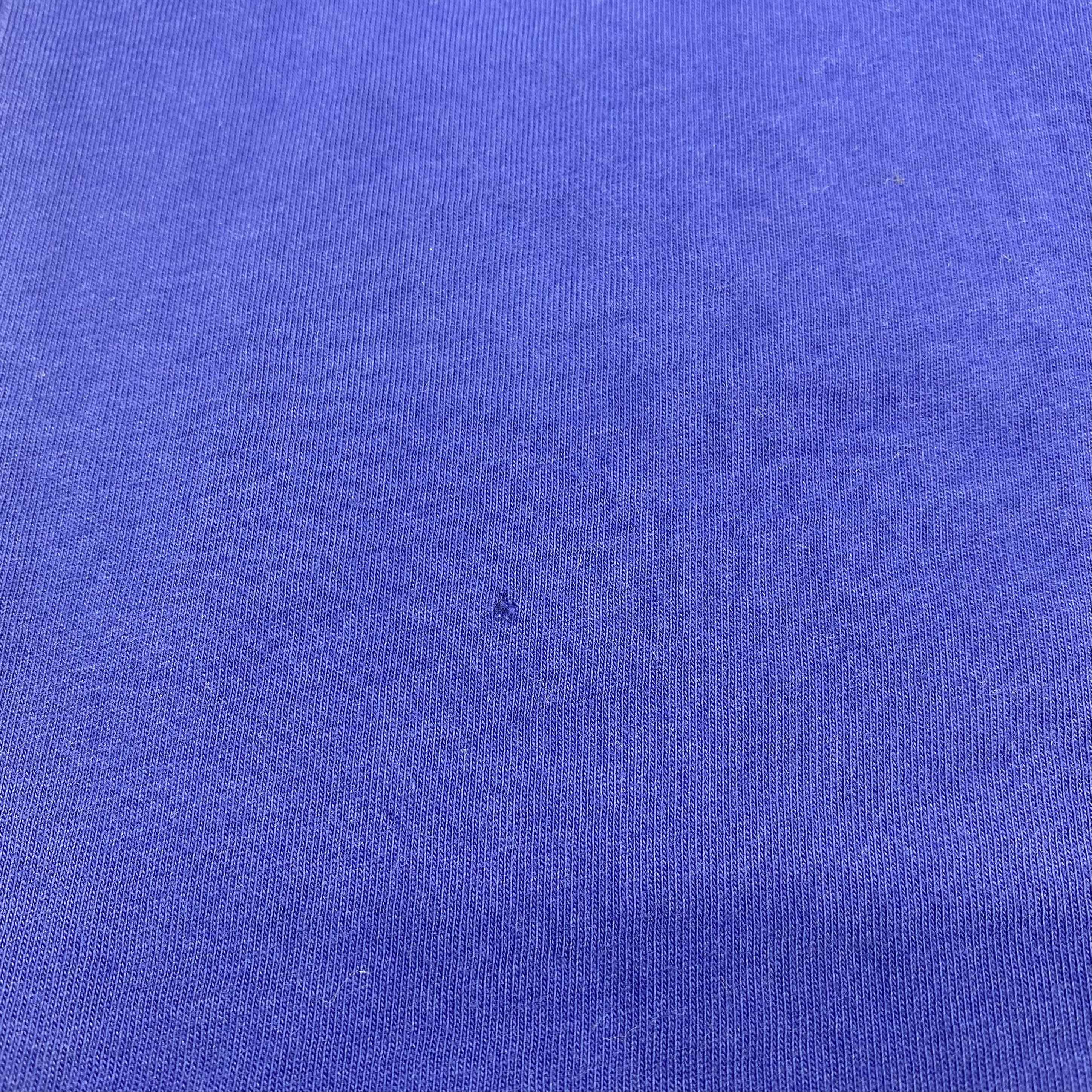 Men's Reflective Logo Print T-Shirt Blue Size M