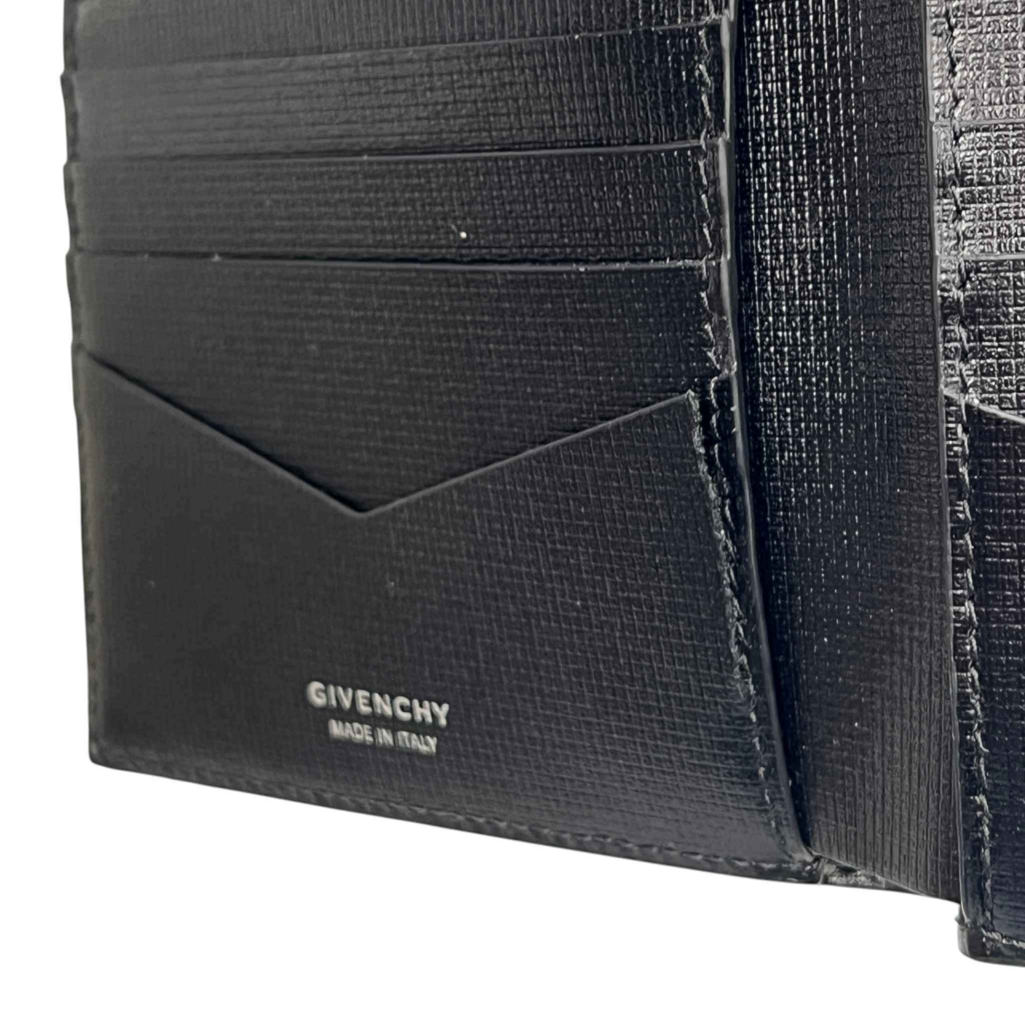 Men's Logo Bifold Wallet Black
