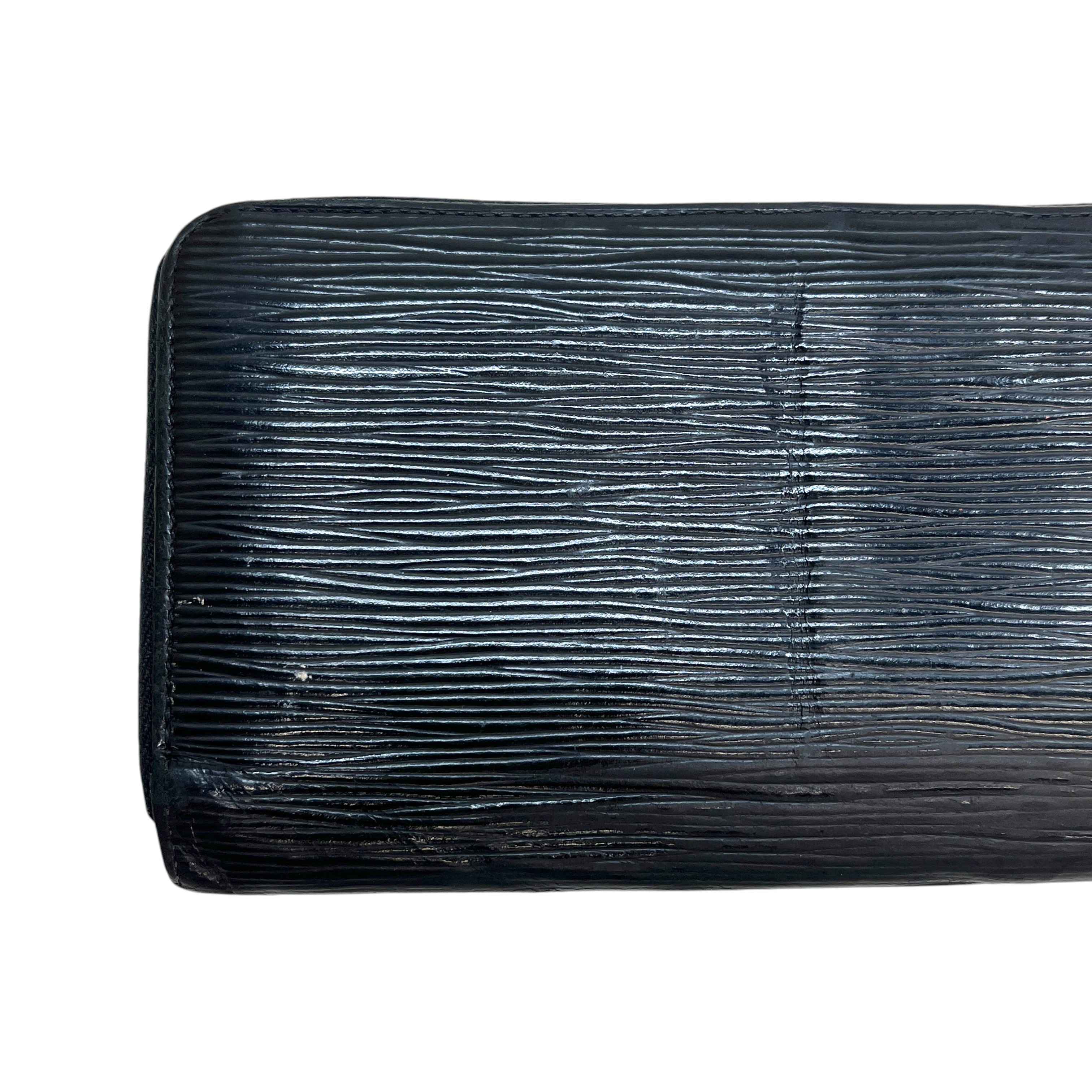 Women's Epi Zippy Wallet Black