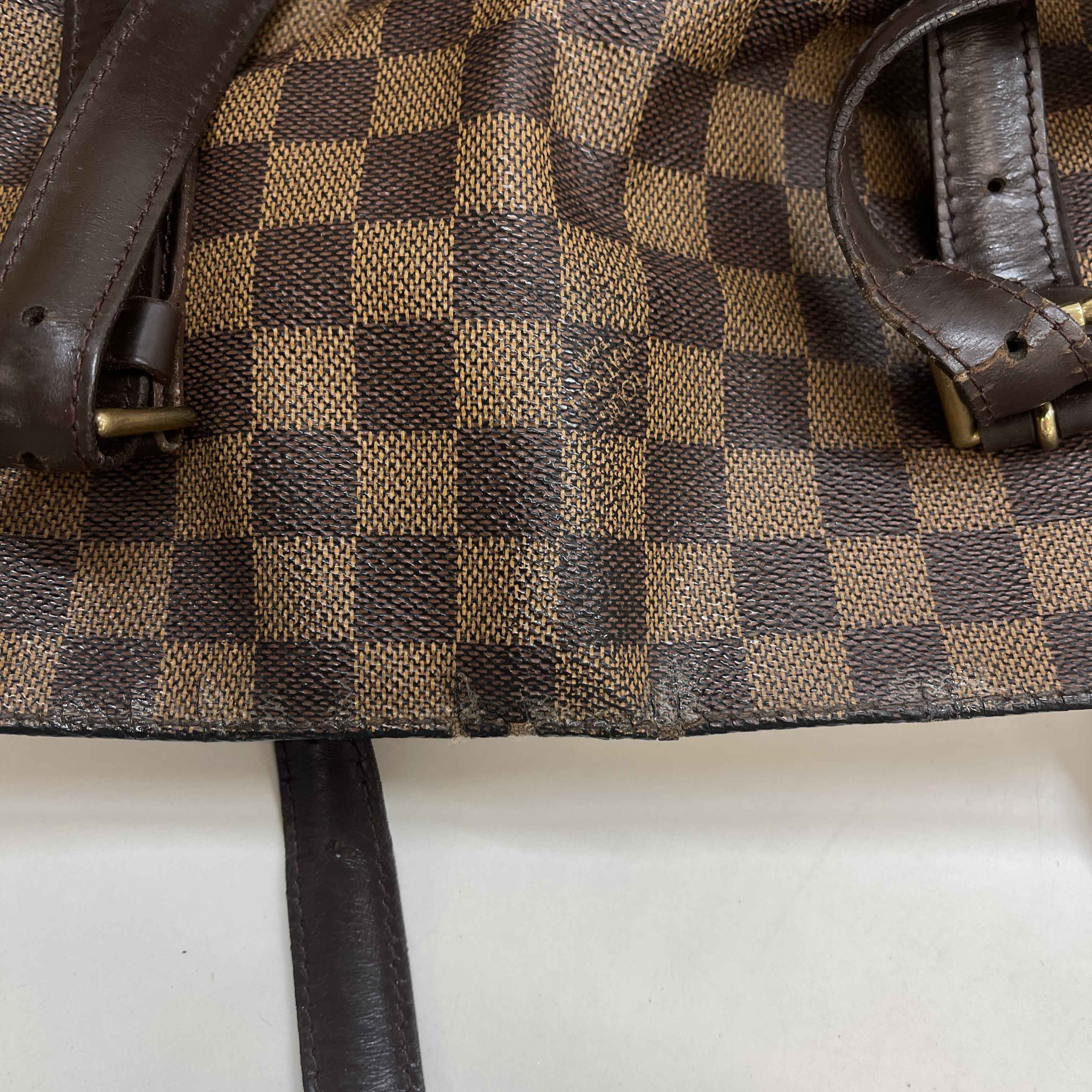Women's Damier Ebene Chelsea Handbag Brown