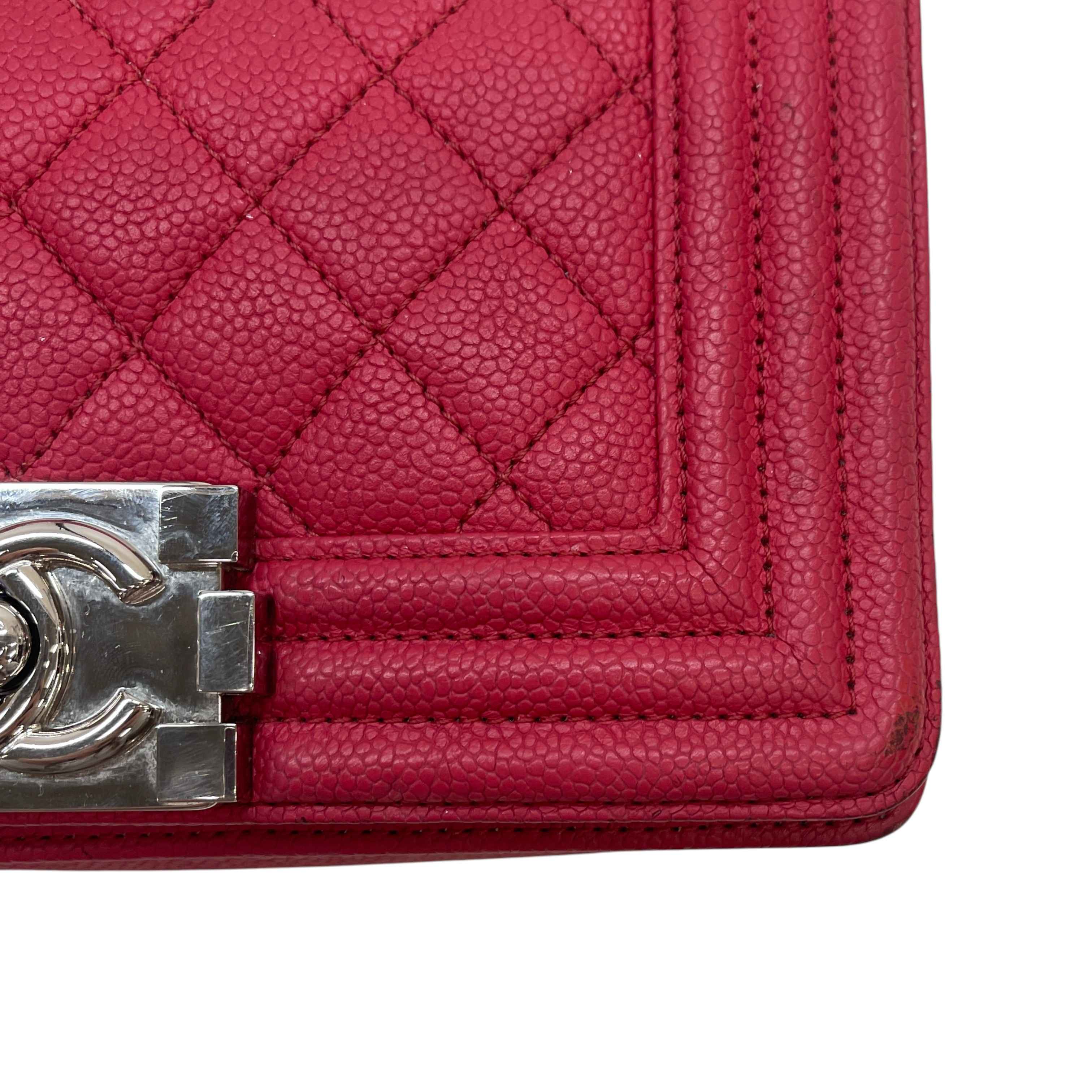 Women's Boy Bag Handbag Pink