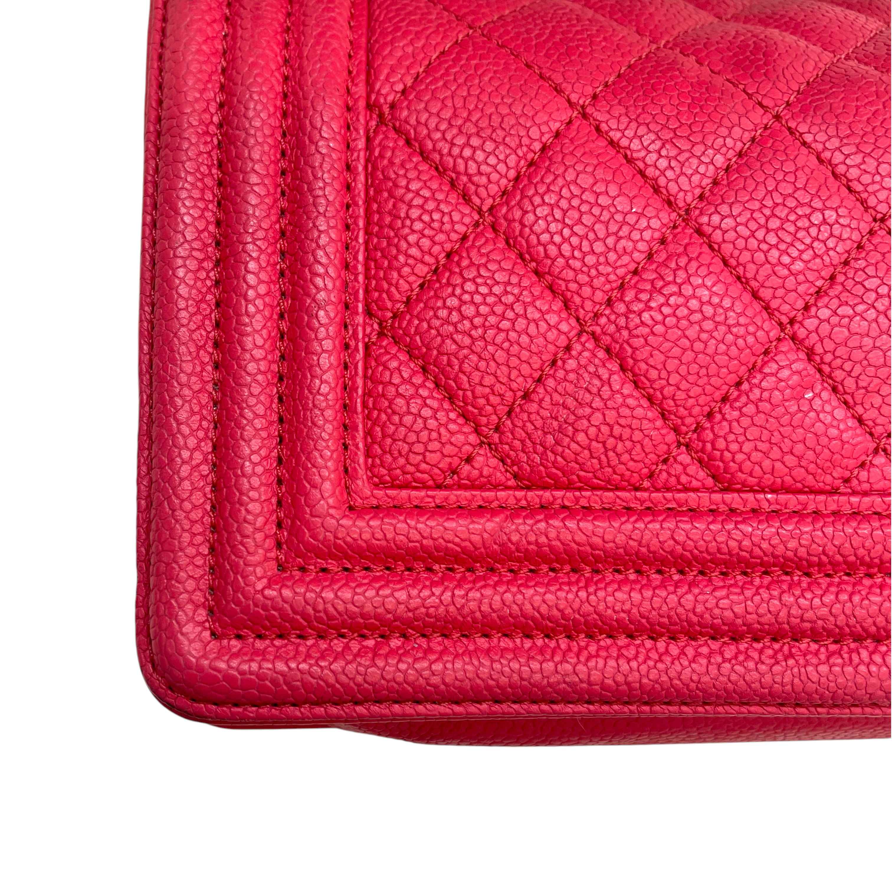 Women's Boy Bag Handbag Pink