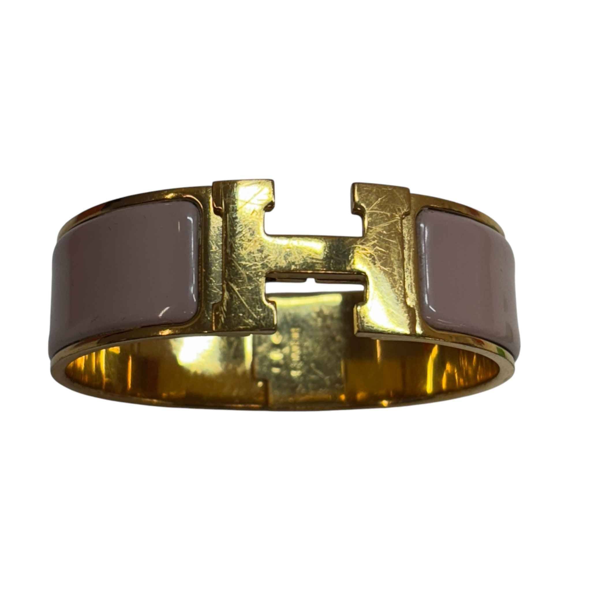 Women's Clic H Bracelet Mauve Size M