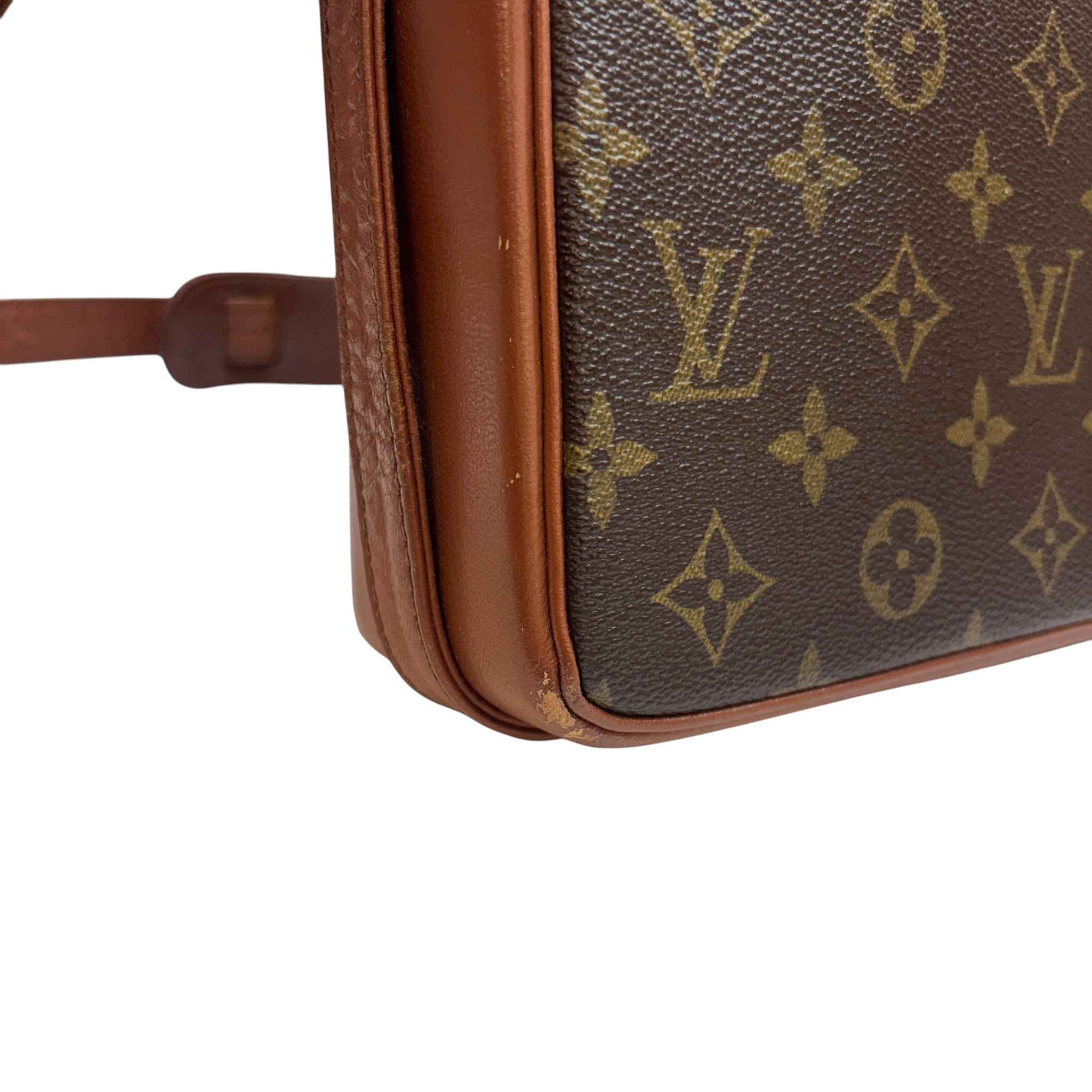 Men's Monogram Sac Bandouliere Bag Brown