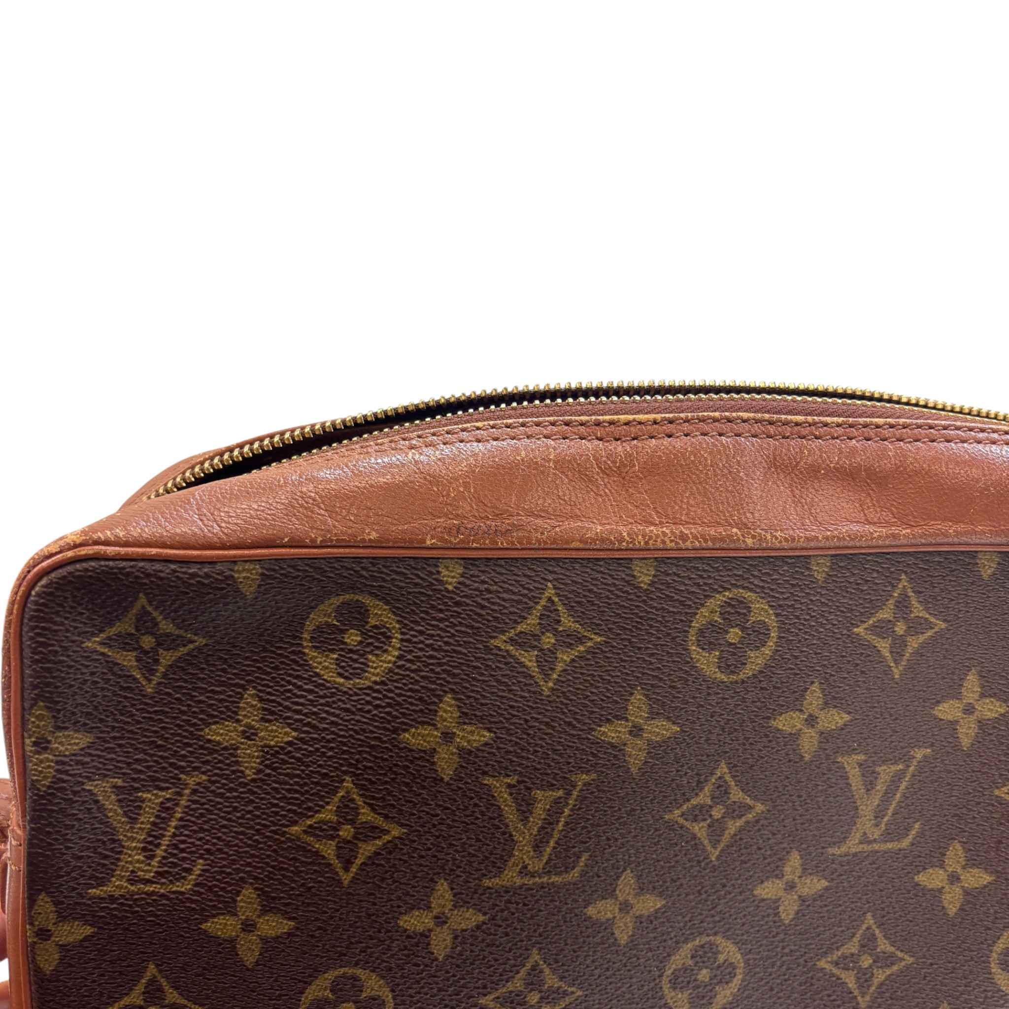 Men's Monogram Sac Bandouliere Bag Brown