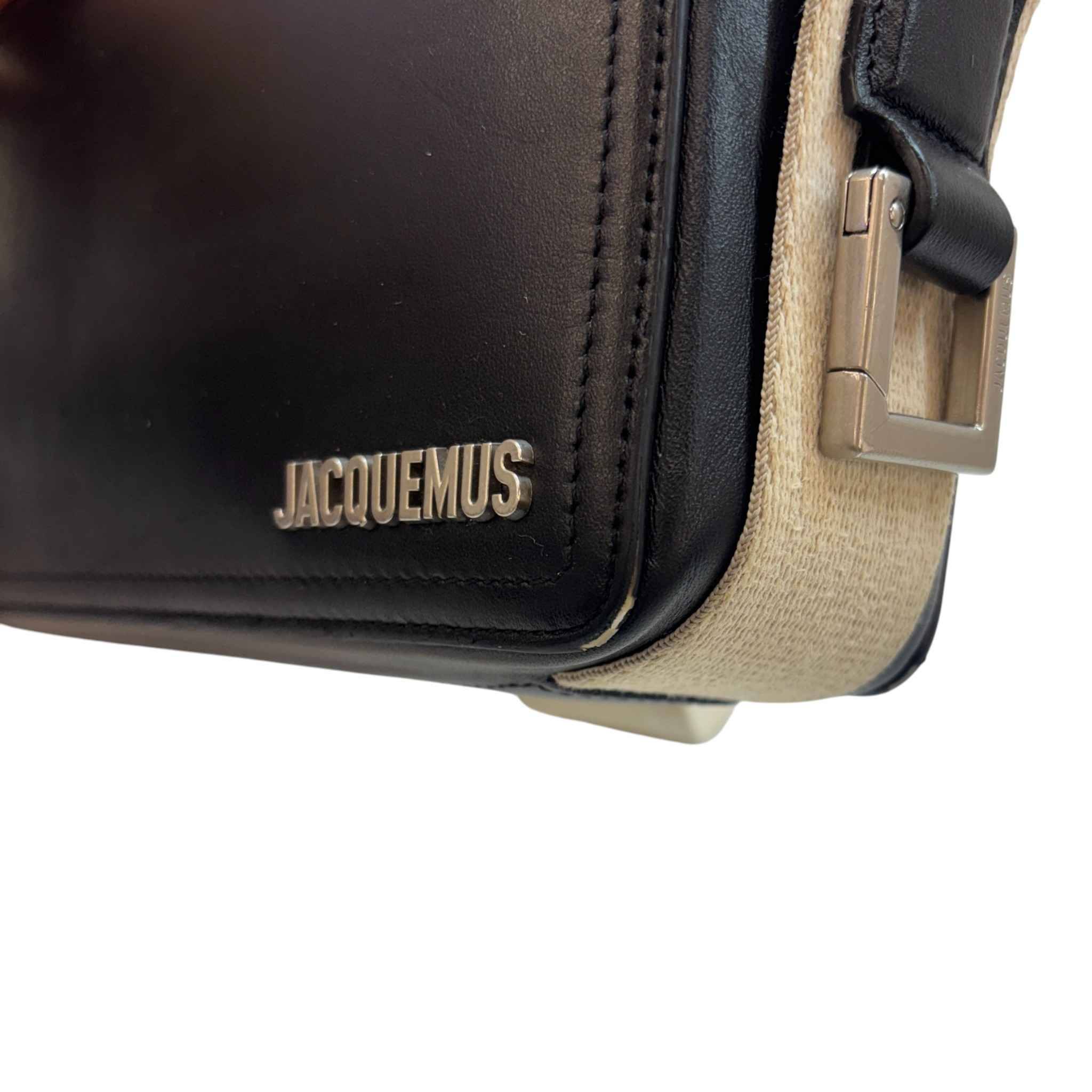 Men's The Horizontal Cuerda Messenger Bag Black