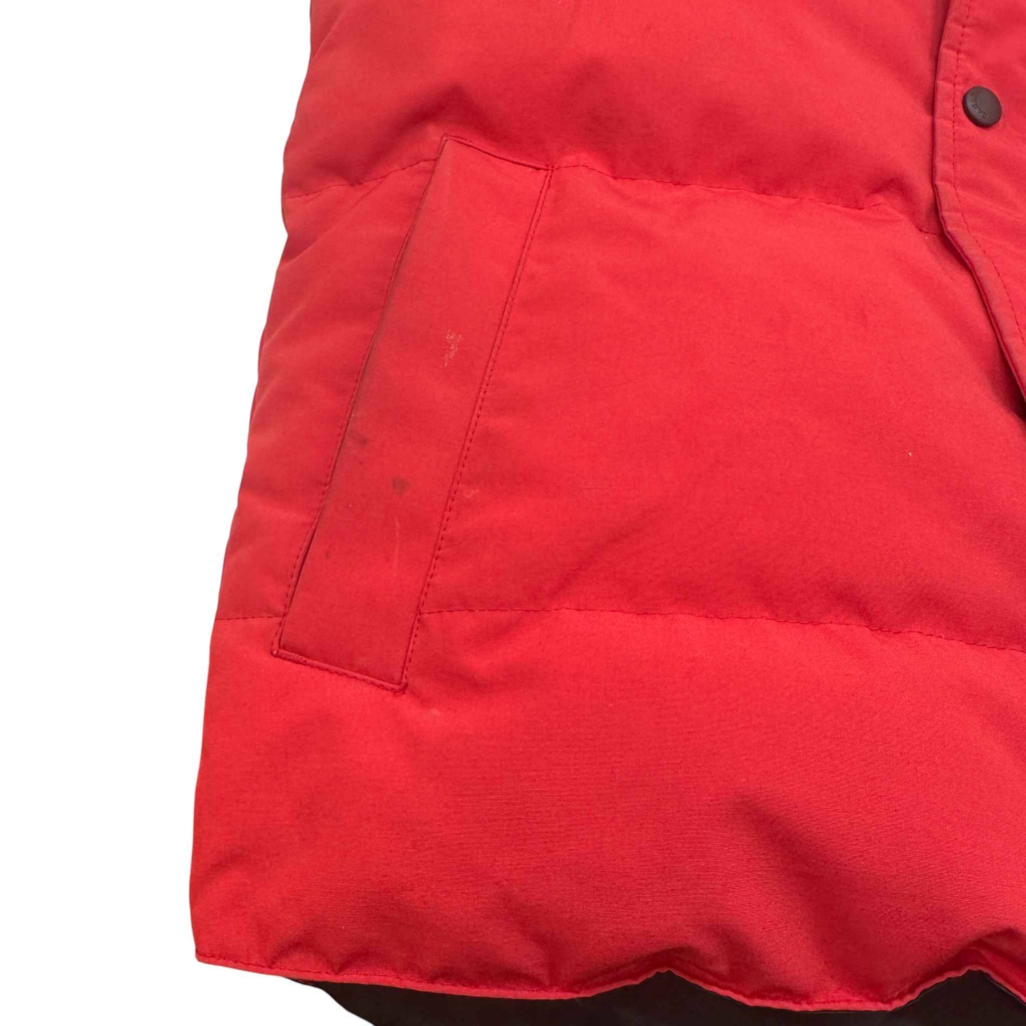 Men's Freestyle Gilet Red Size S