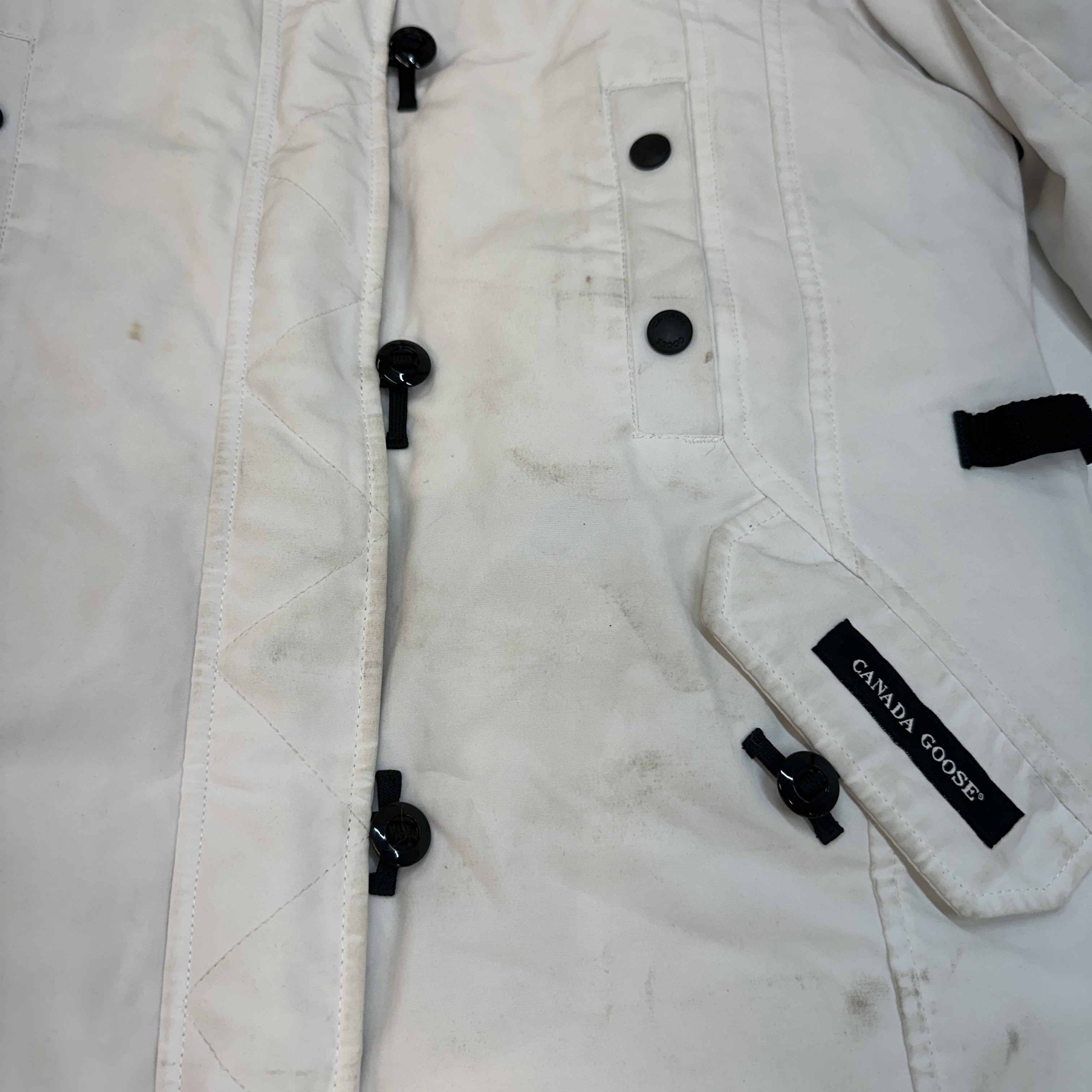 Women's Kensington Down Jacket White Size L