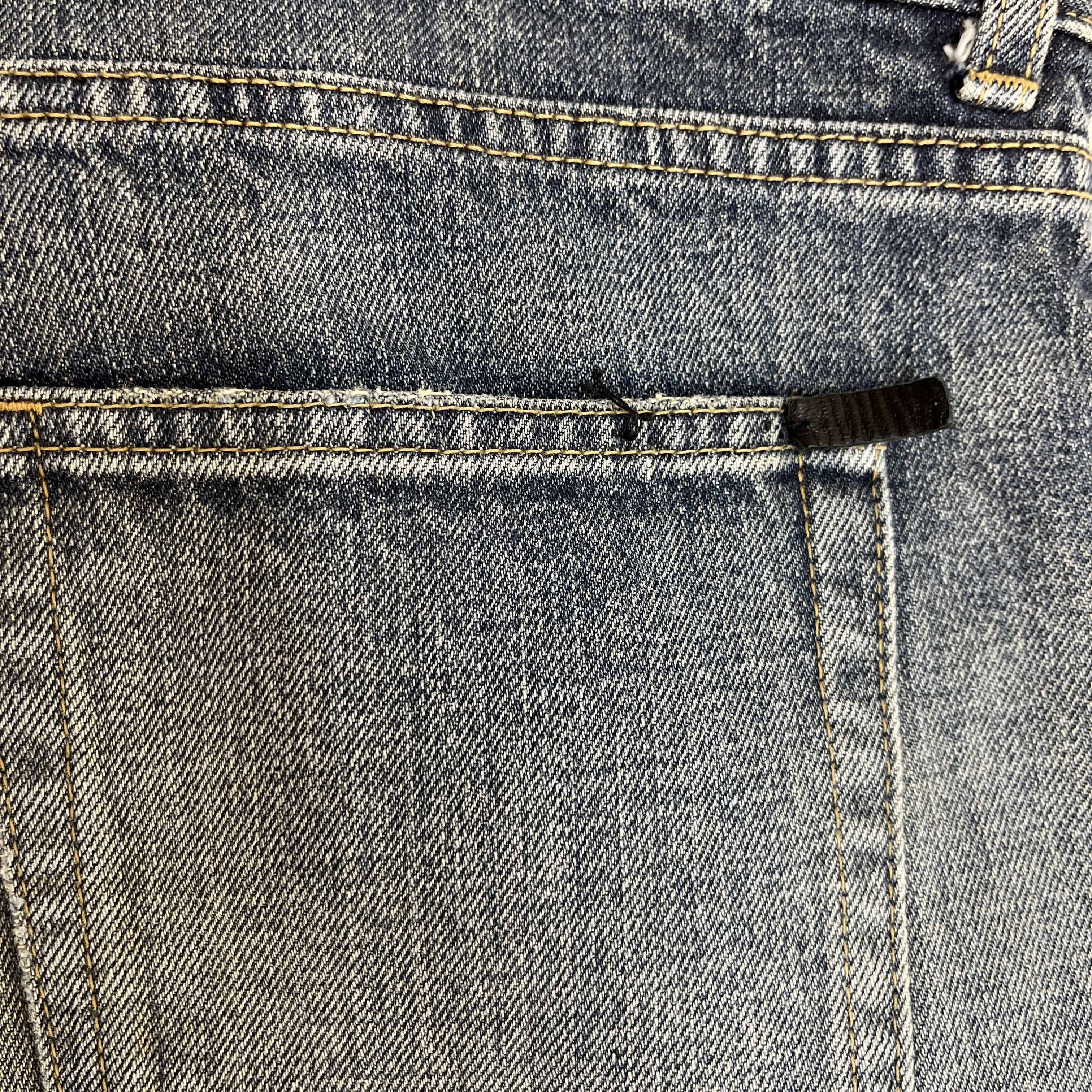 Men's Paris D18 M/Sl-Lw Jeans Blue Size Waist 32"