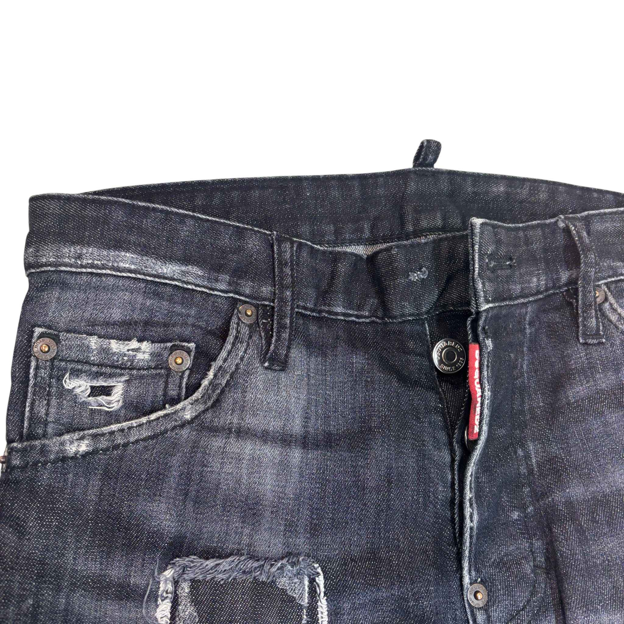 Men's Cool Guy Jeans Black Size IT 44 / UK 28