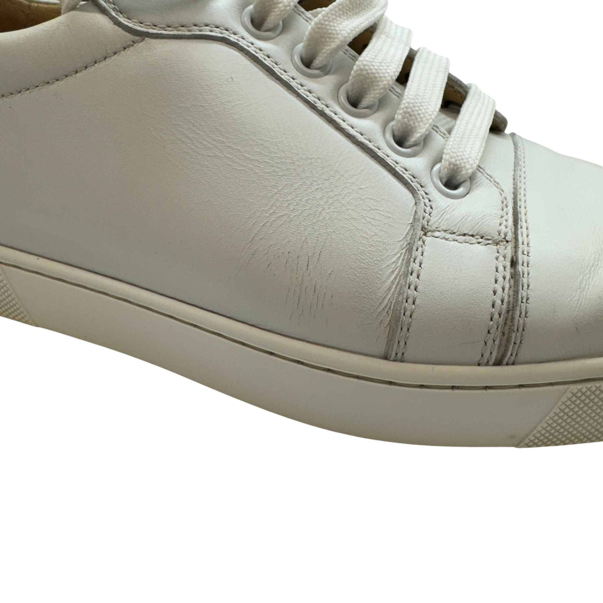 Women's Louis Junior Flat Low Trainers White Size EU 36 / UK 3