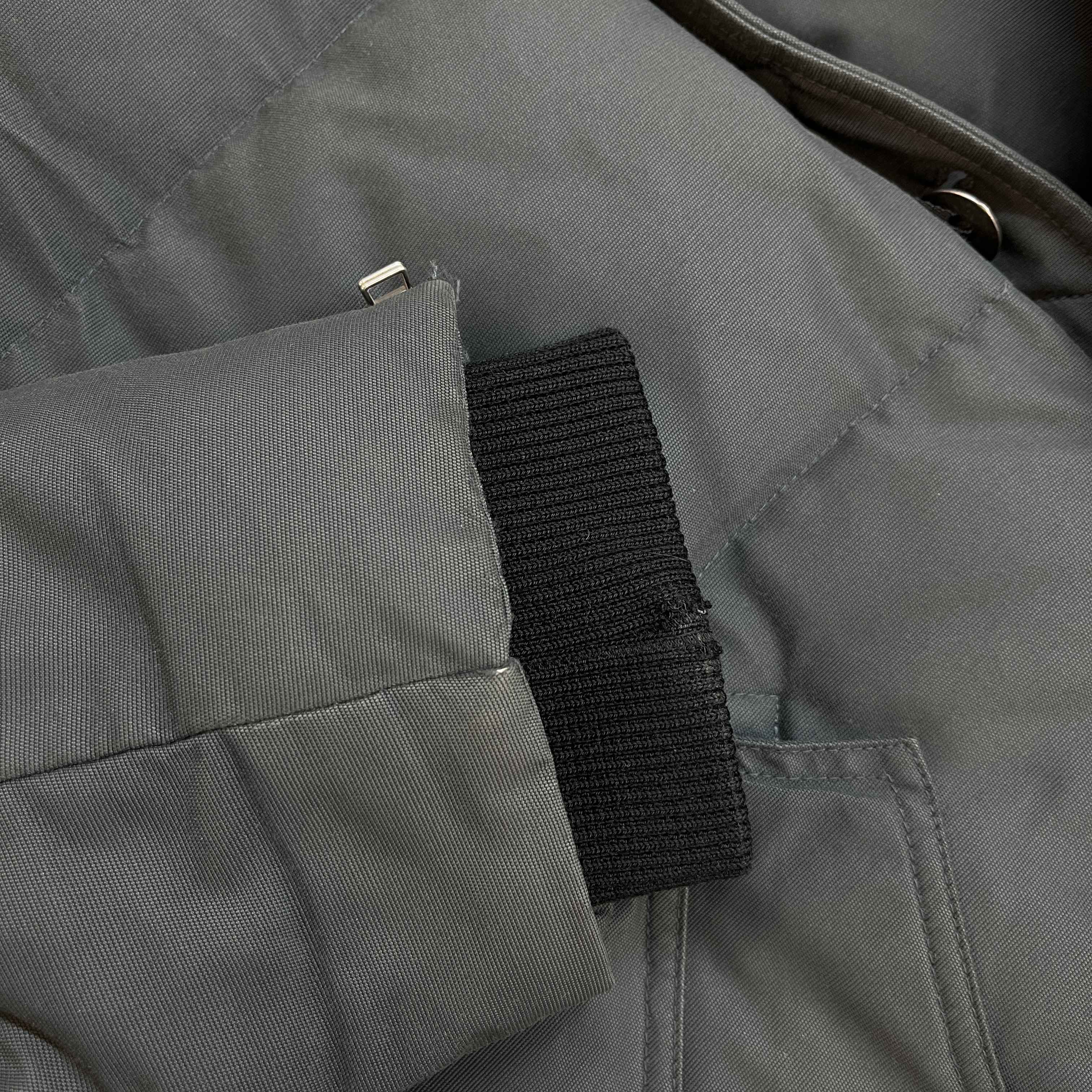 Men's 3Q Down Jacket Grey Size XXL