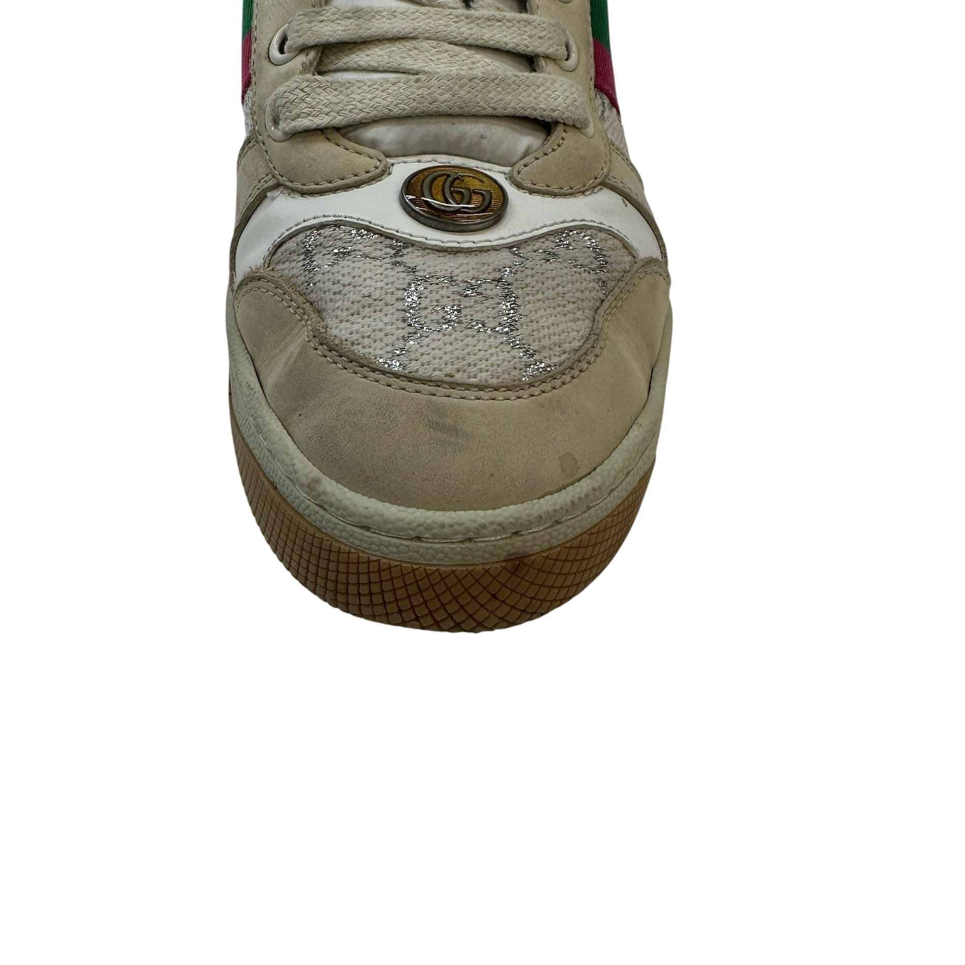 Women's Gg Screener Low Trainers Beige Size EU 37 / UK 4