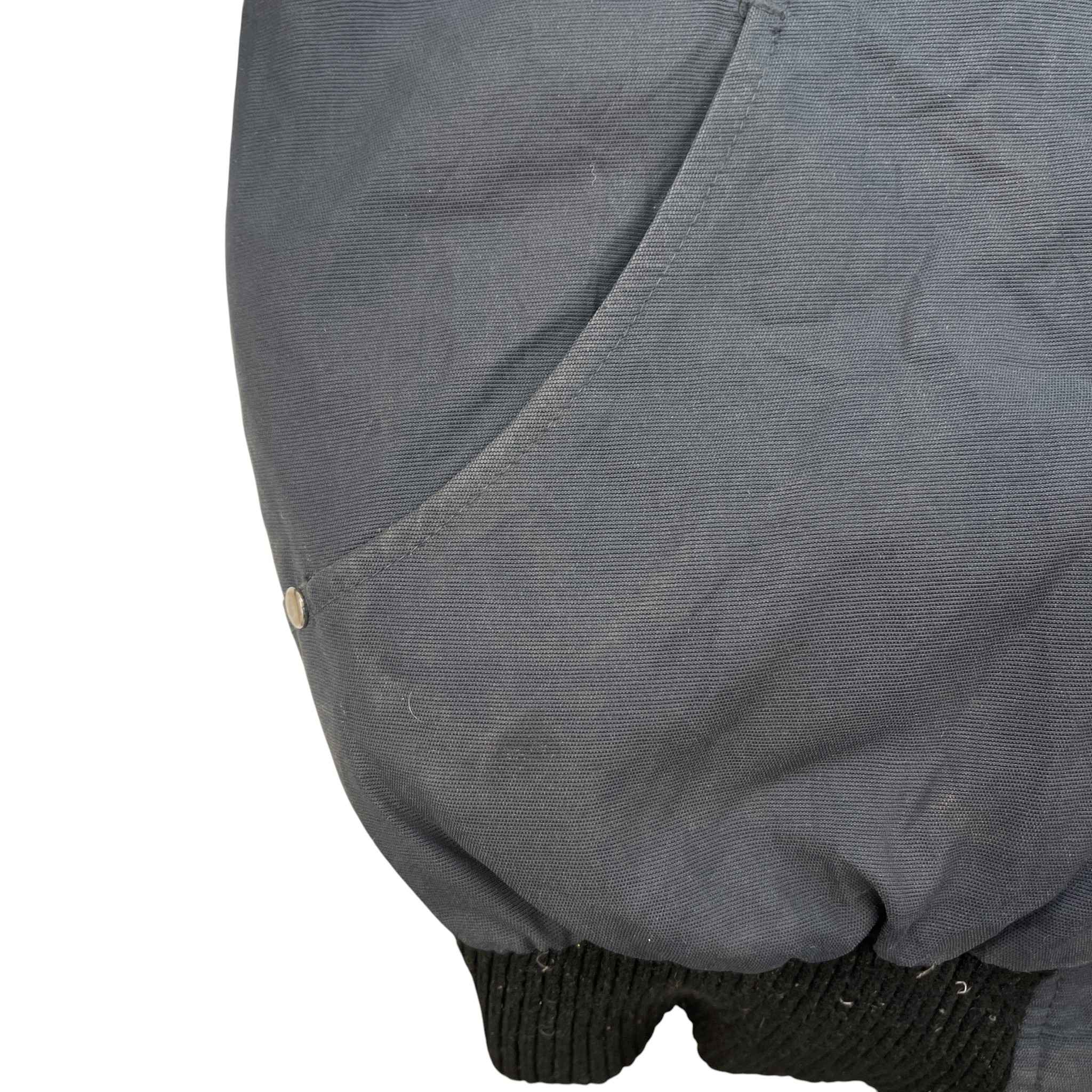 Women's Ballistic Bomber Down Jacket Blue Size M