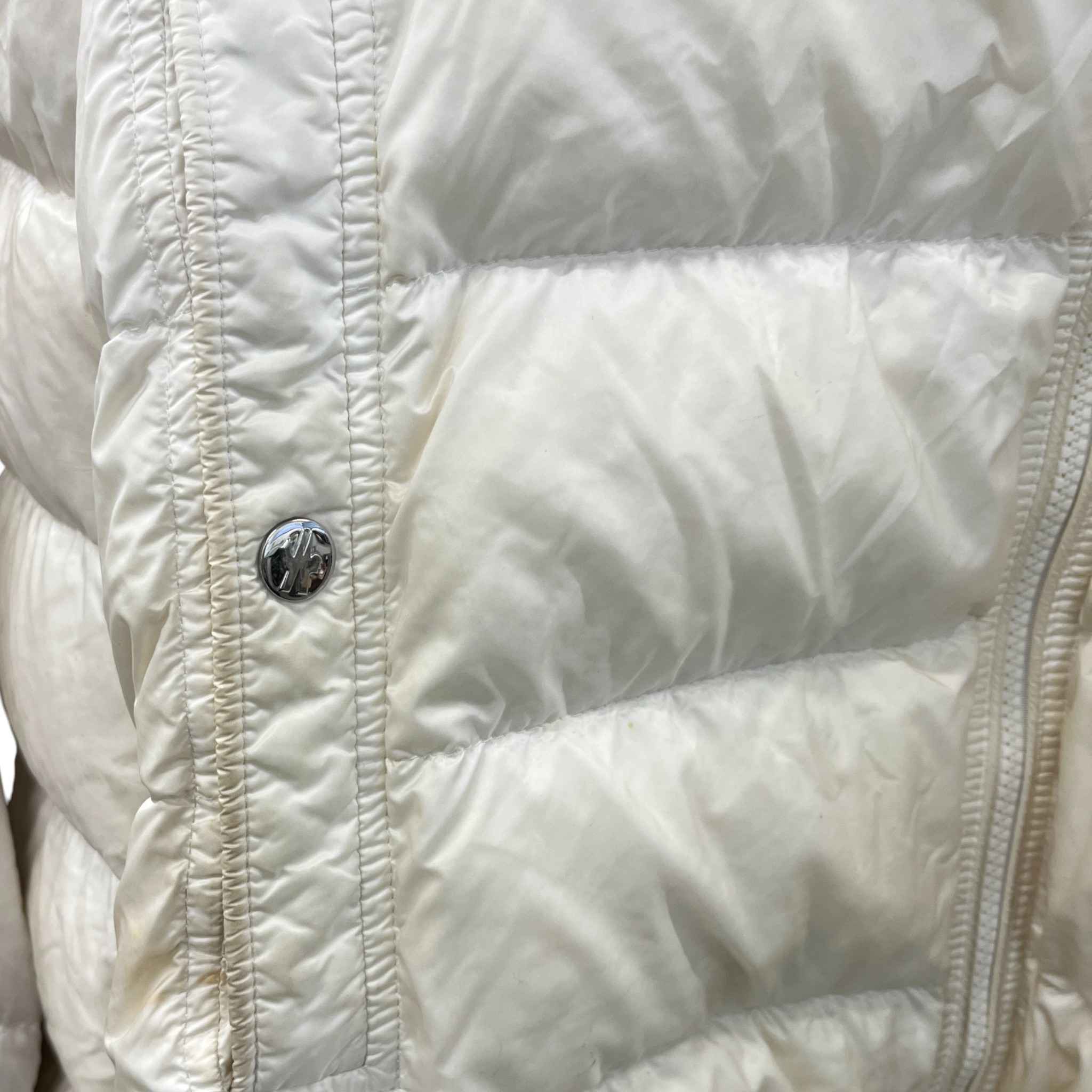 Men's Bramant Down Jacket White Size 2 / M