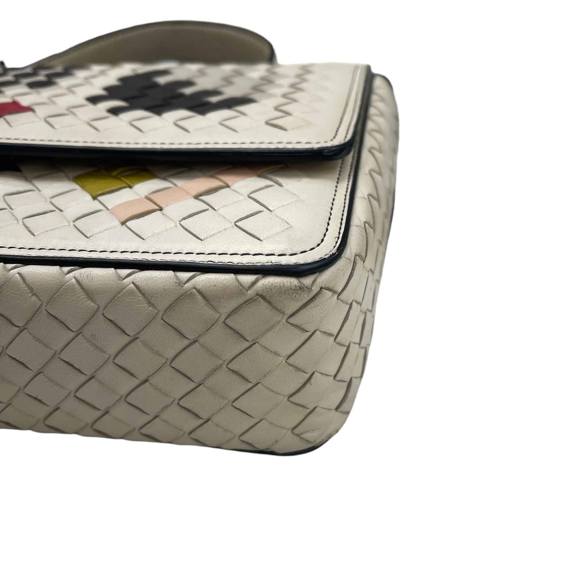 Women's Intrecciato Alumna Abstract Bag Beige