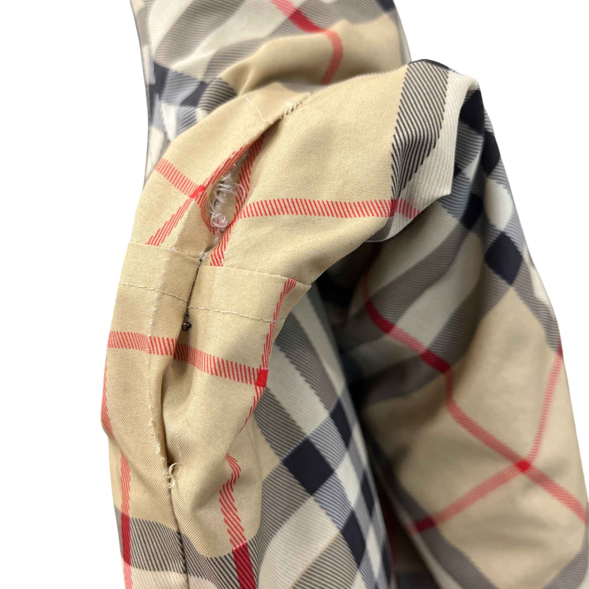 Men's Nova Check Jacket Beige Size XL