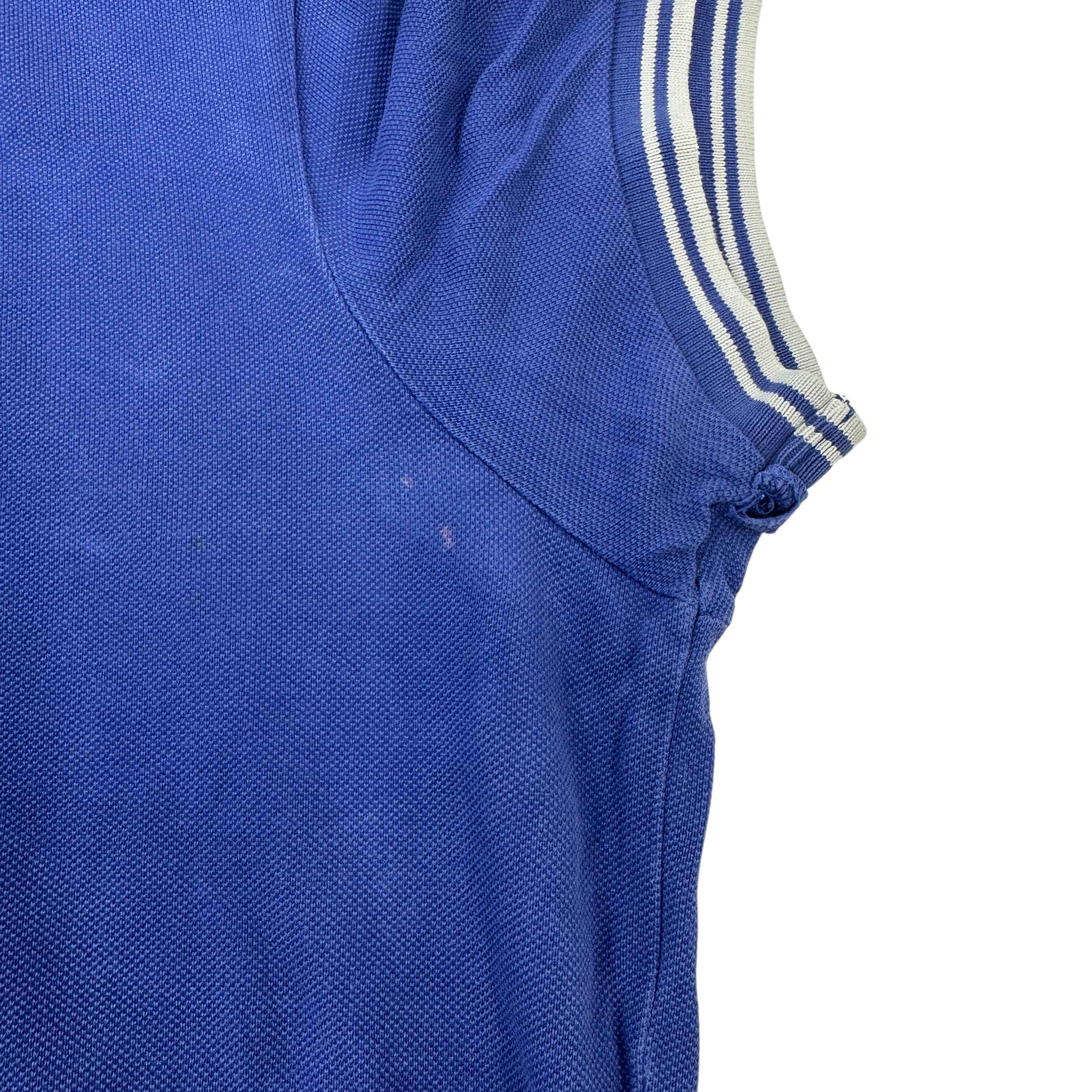 Men's Maglia Manica Corta Polo Shirt Blue Size L