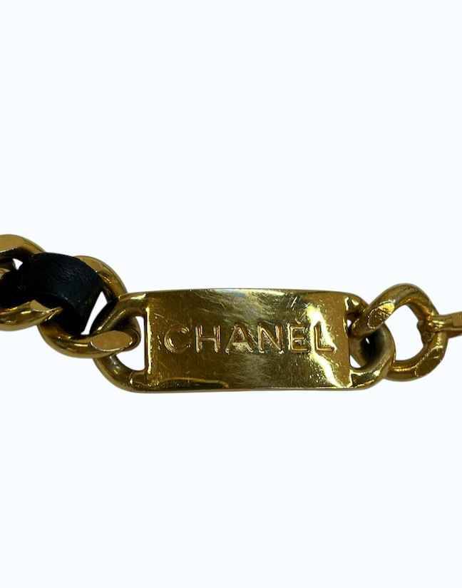 Women's Medallion Chain Belt Gold