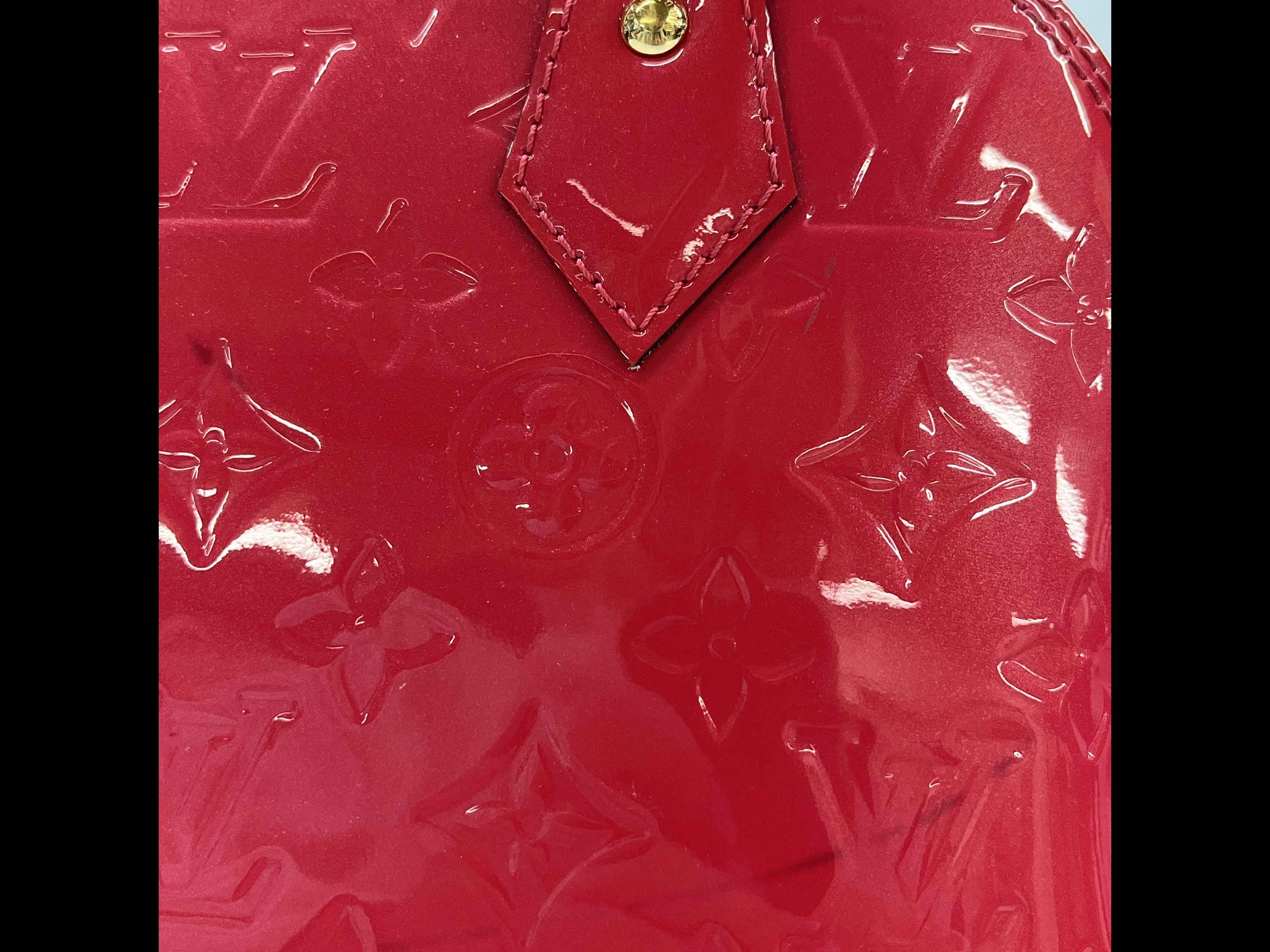 Women's Monogram Vernis Alma Bb Bag Pink