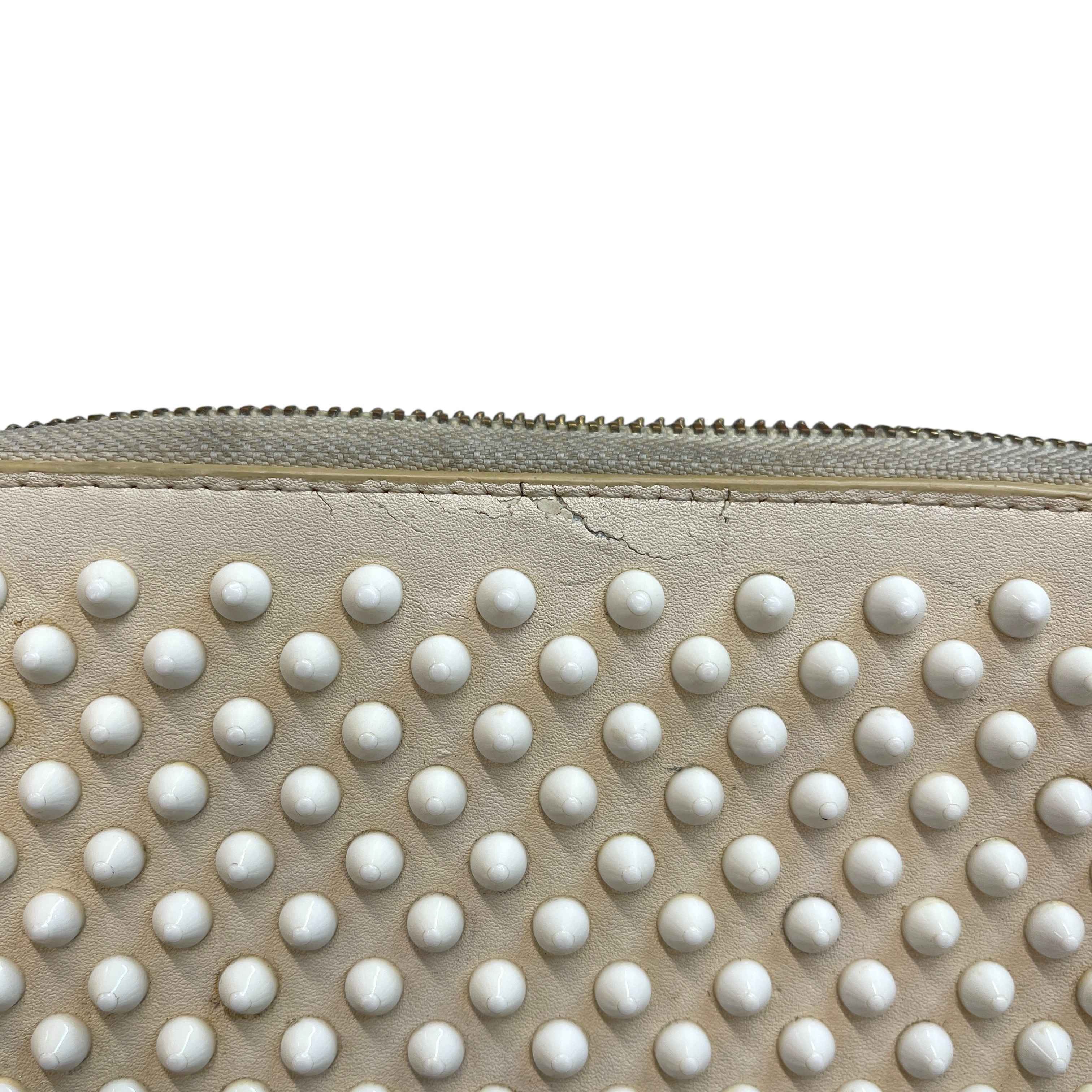 Women's Rockstud Purse Cream
