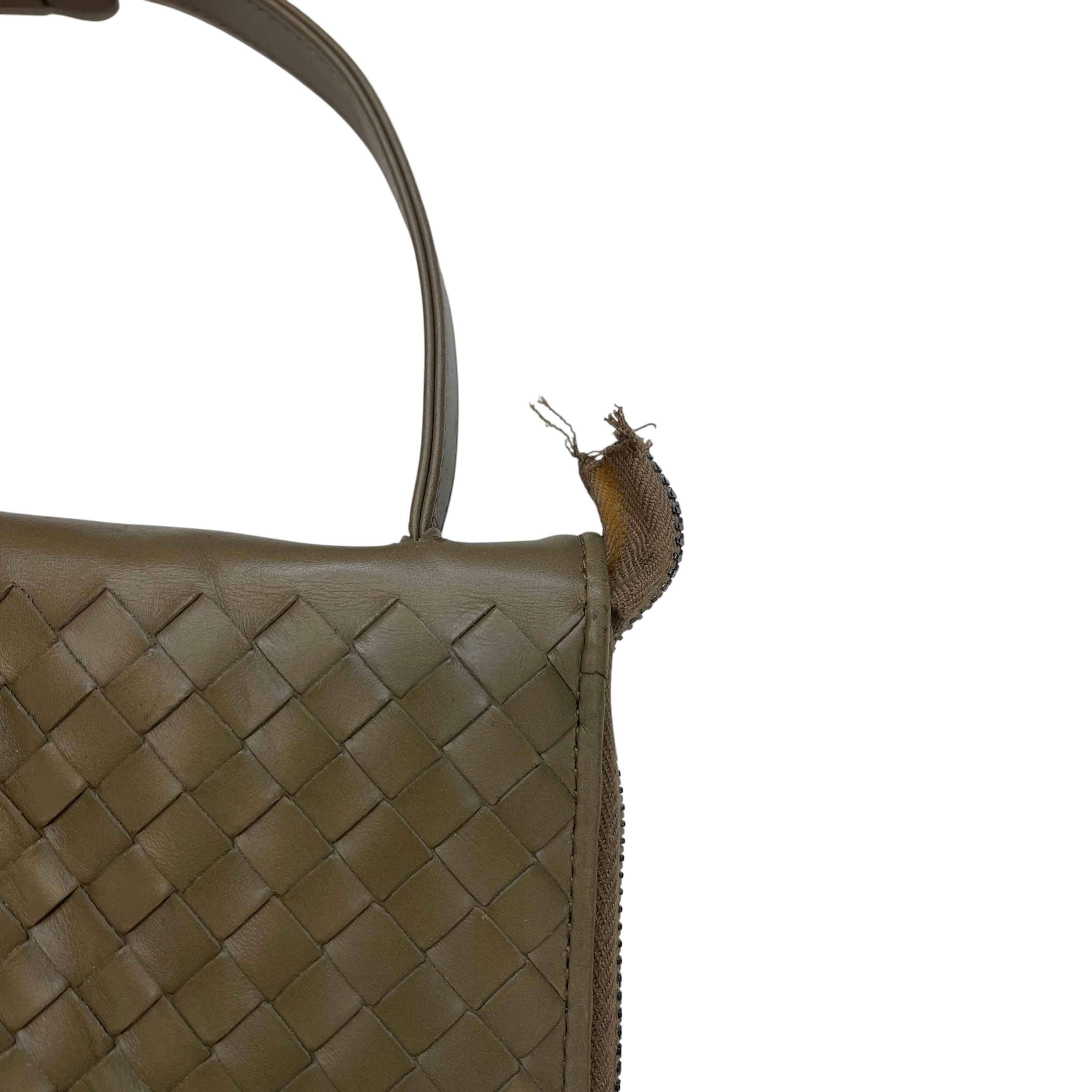 Women's Intrecciato Bag Brown