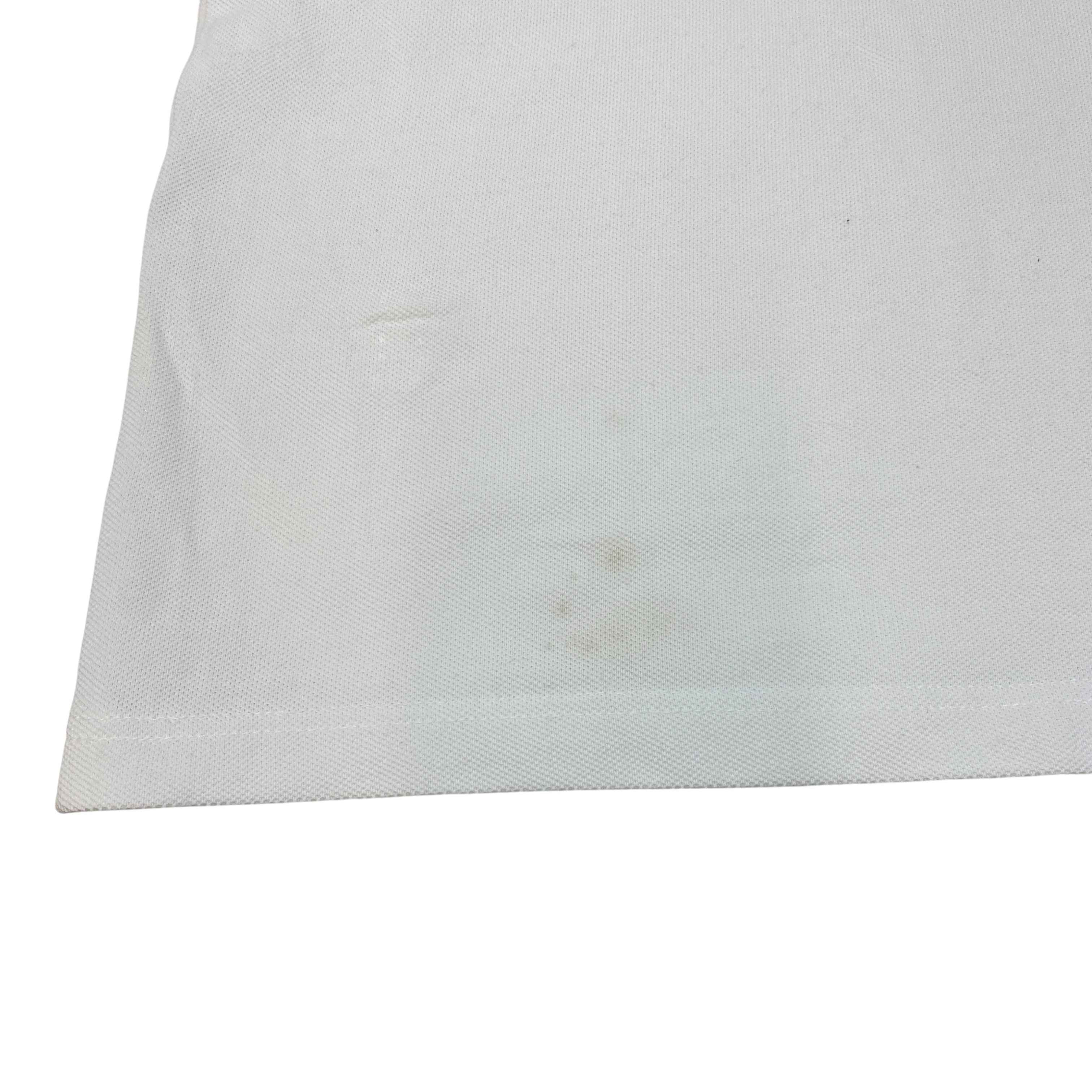 Men's Maglia Polo Shirt White Size L