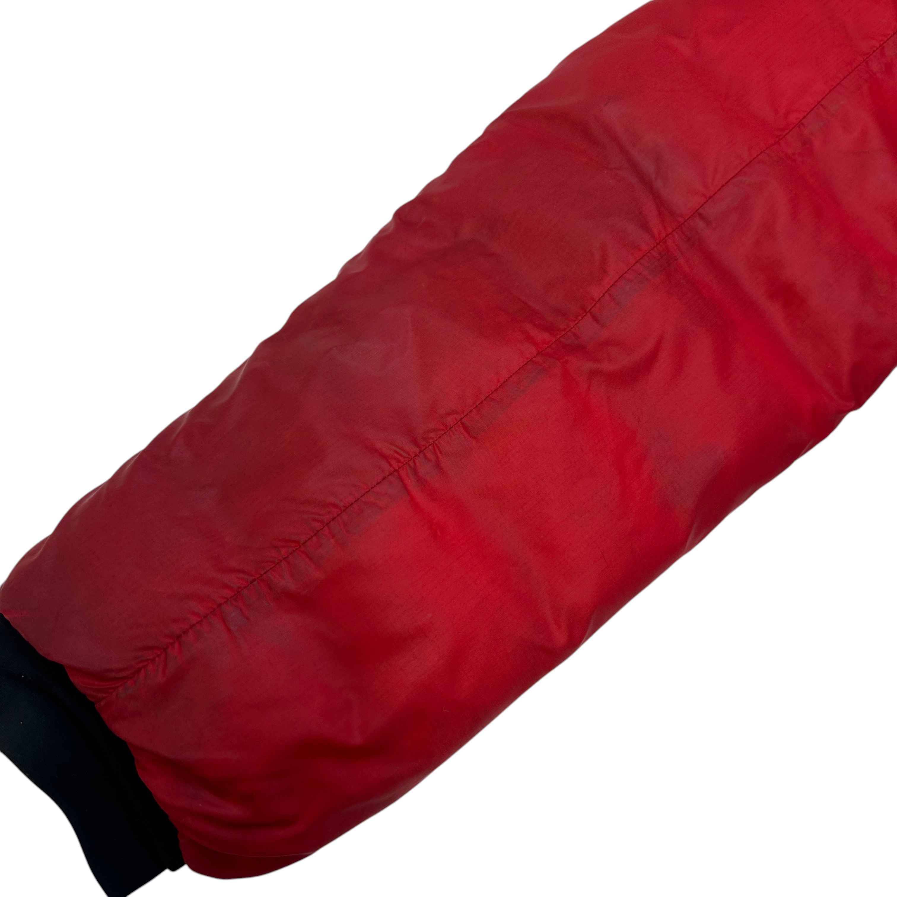 Men's Lodge Down Jacket Red Size L