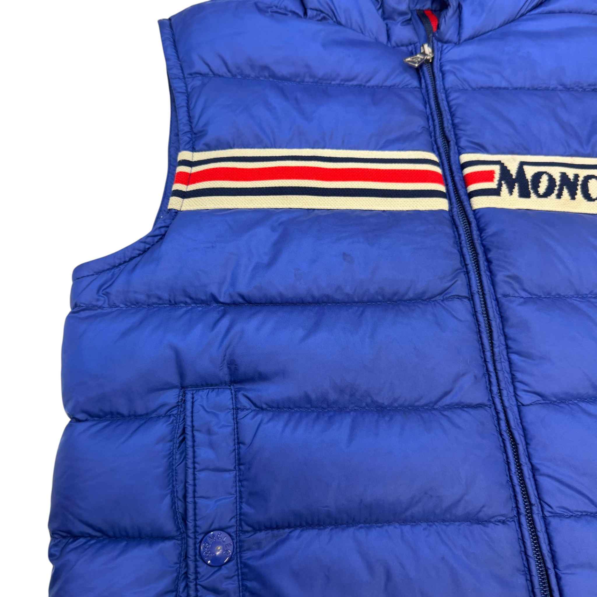 Men's Junior Bargy Gilet Blue Size Junior Age 12