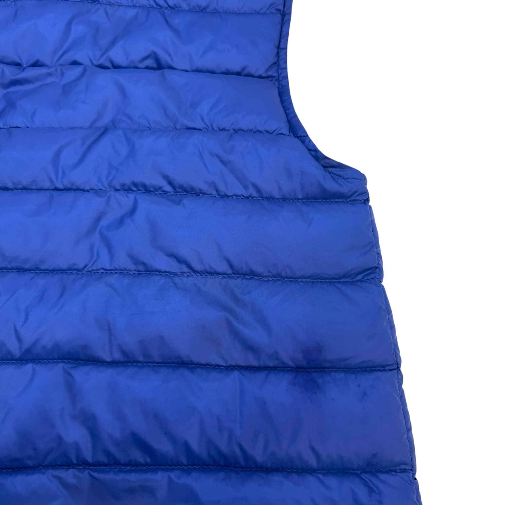 Men's Junior Bargy Gilet Blue Size Junior Age 12