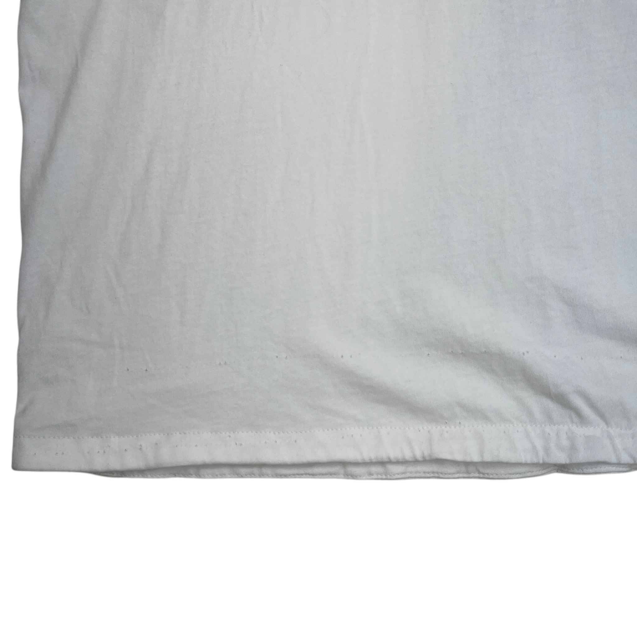 Men's Logo Print T-Shirt White Size S