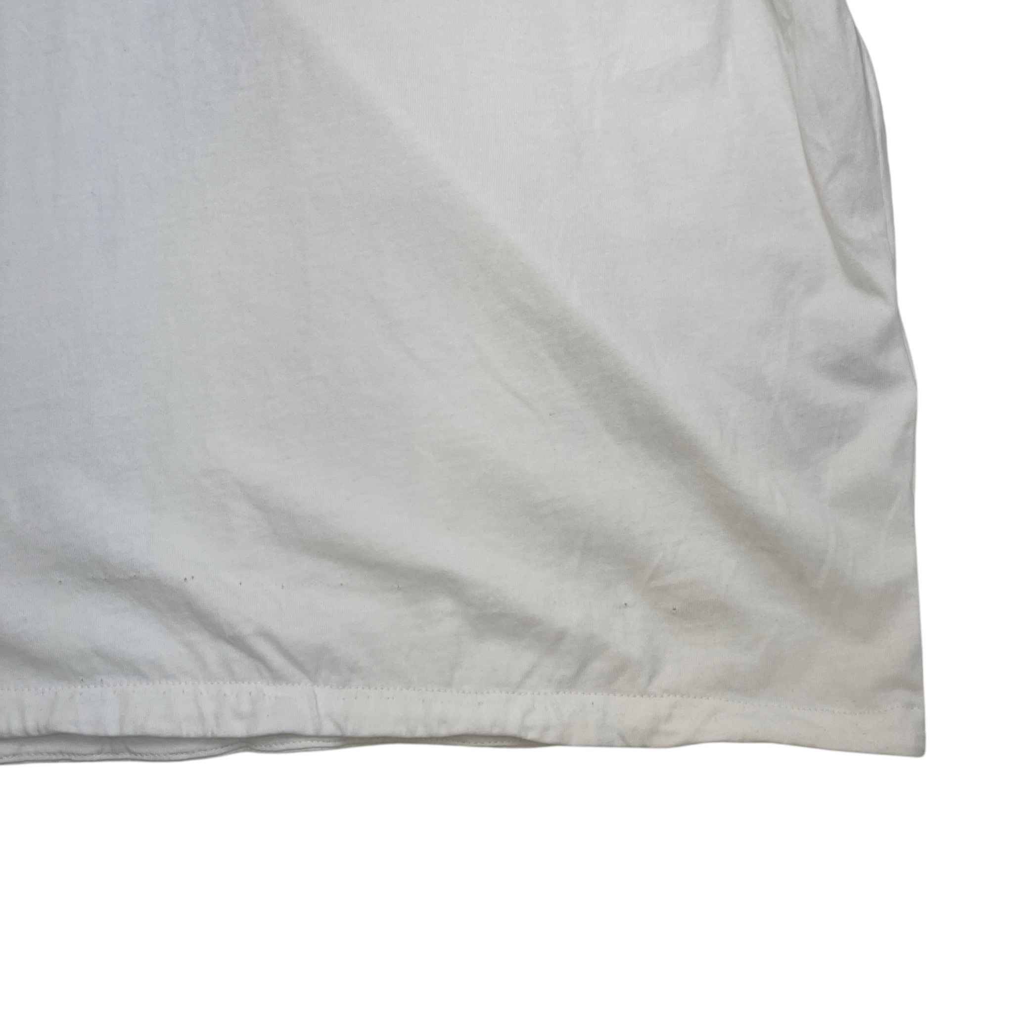 Men's Logo Print T-Shirt White Size S