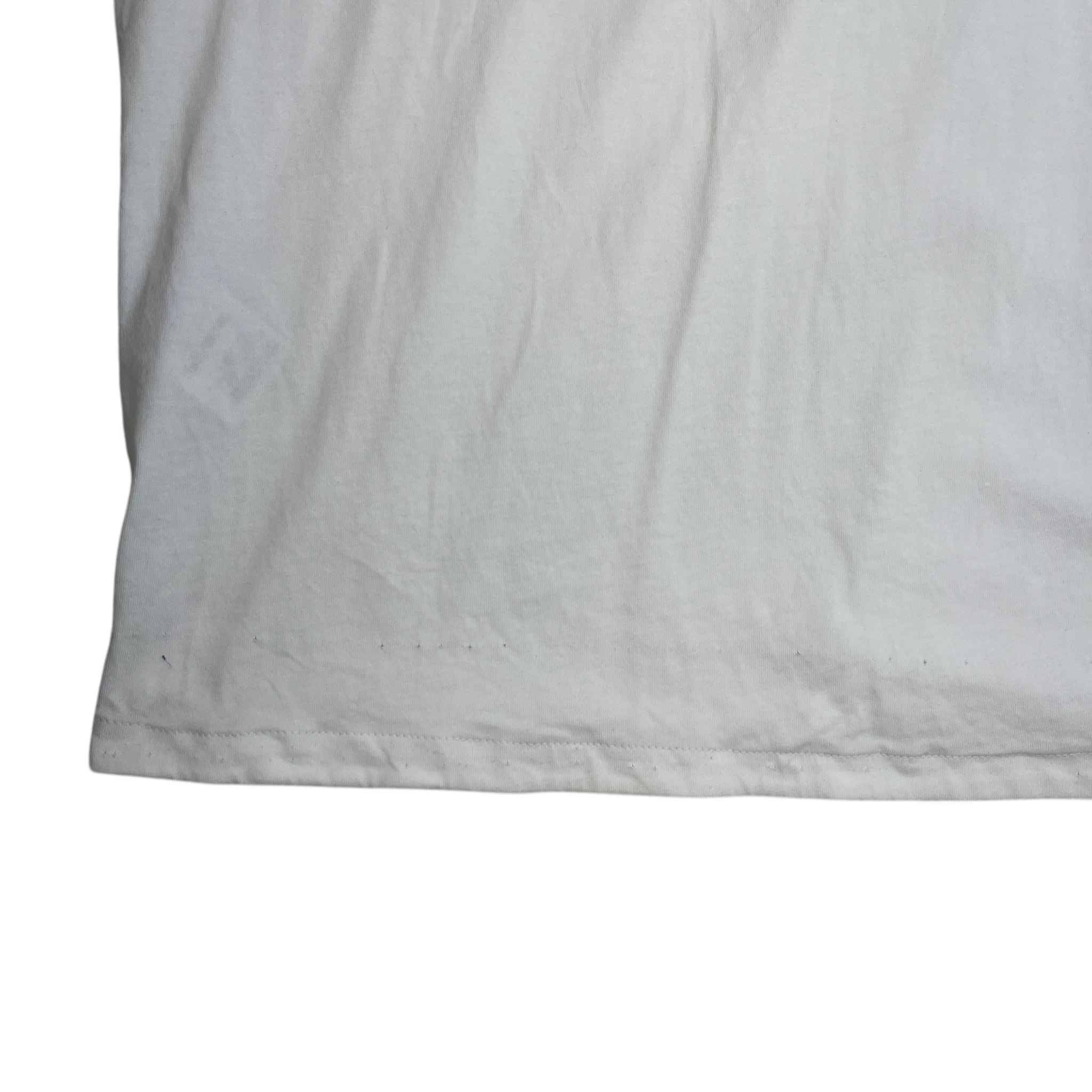 Men's Logo Print T-Shirt White Size S