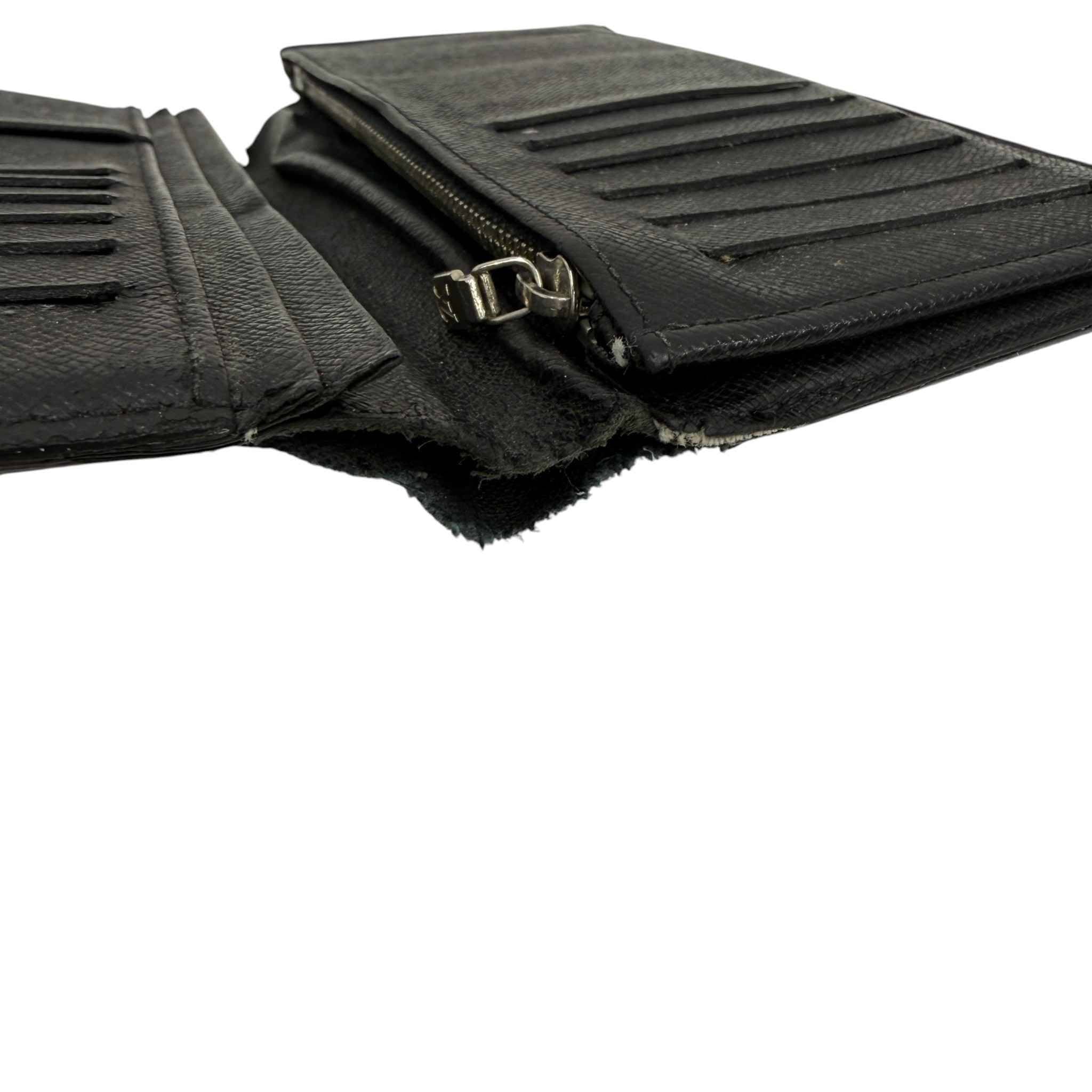 Men's Damier Graphite Brazza Wallet Black