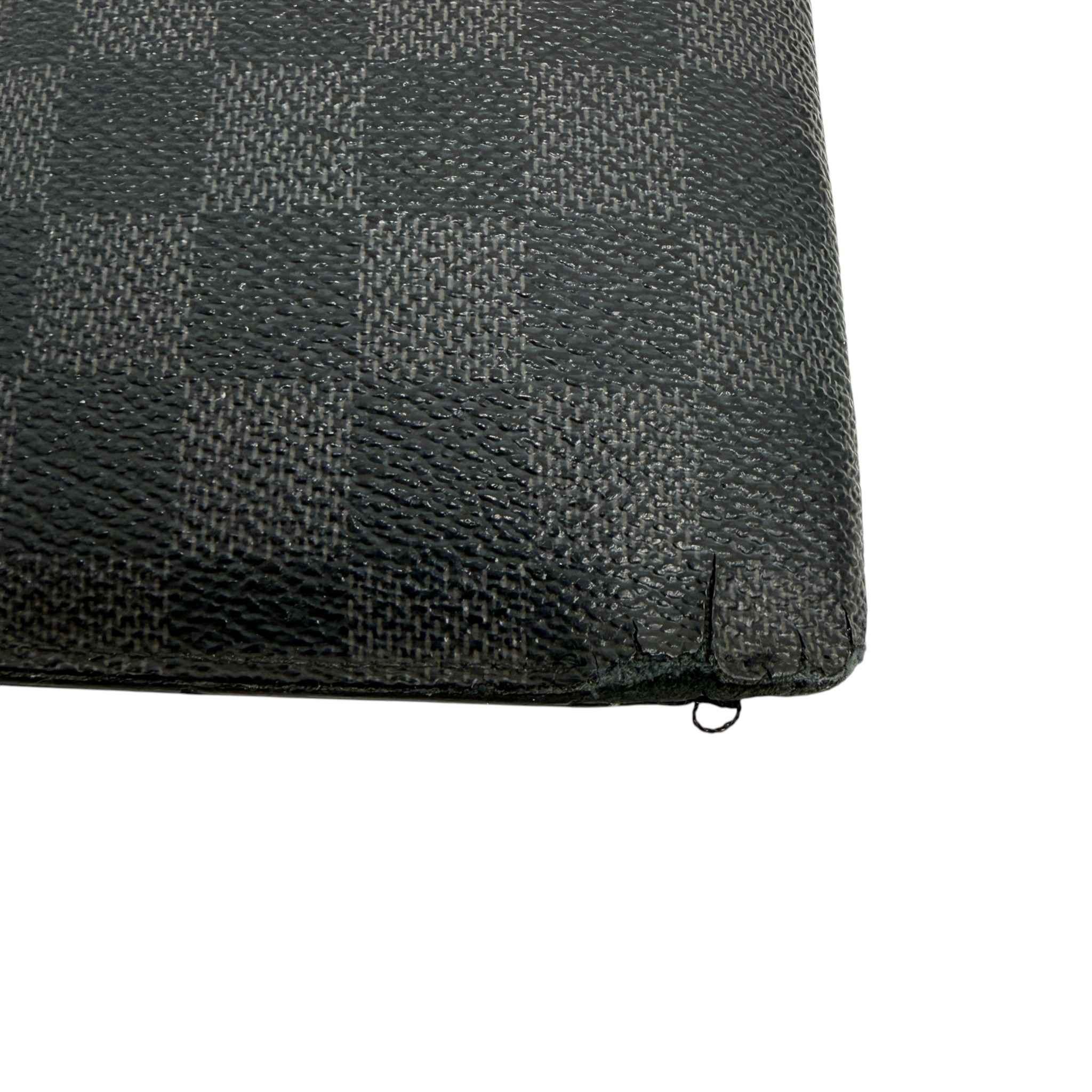 Men's Damier Graphite Brazza Wallet Black
