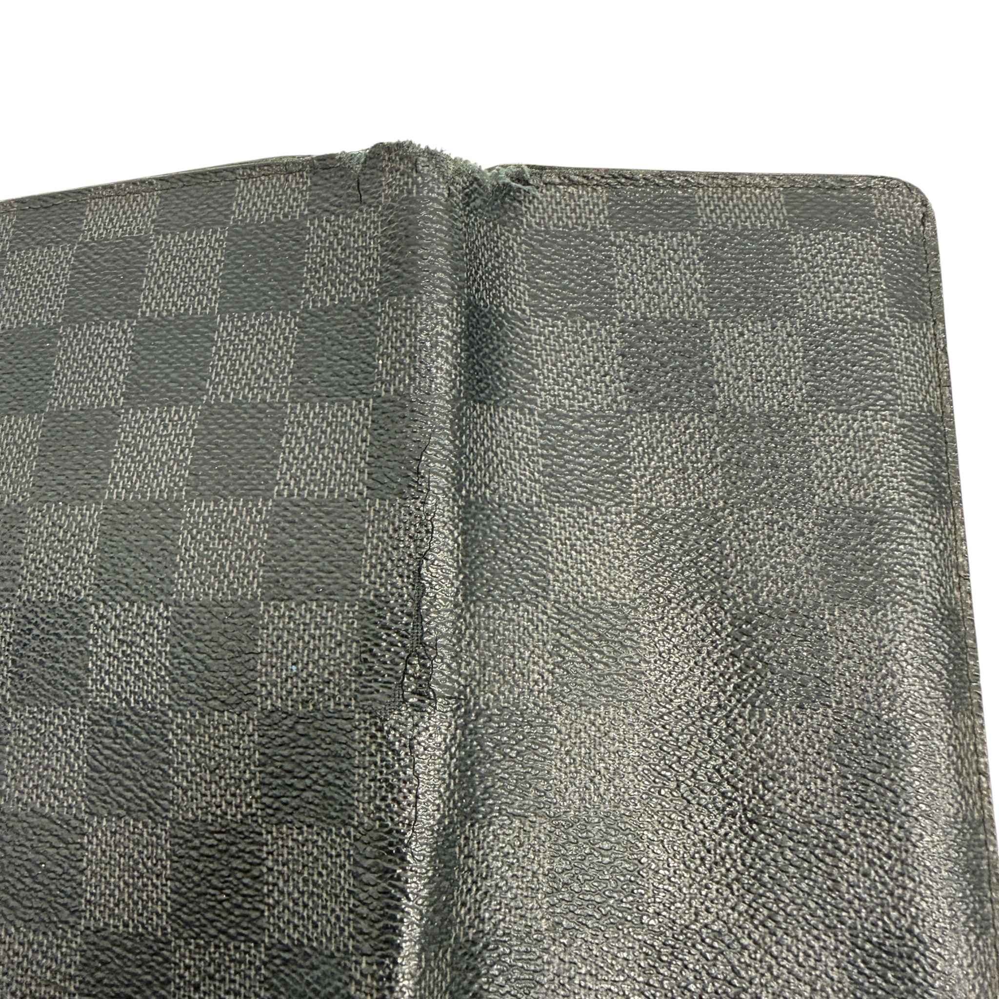 Men's Damier Graphite Brazza Wallet Black