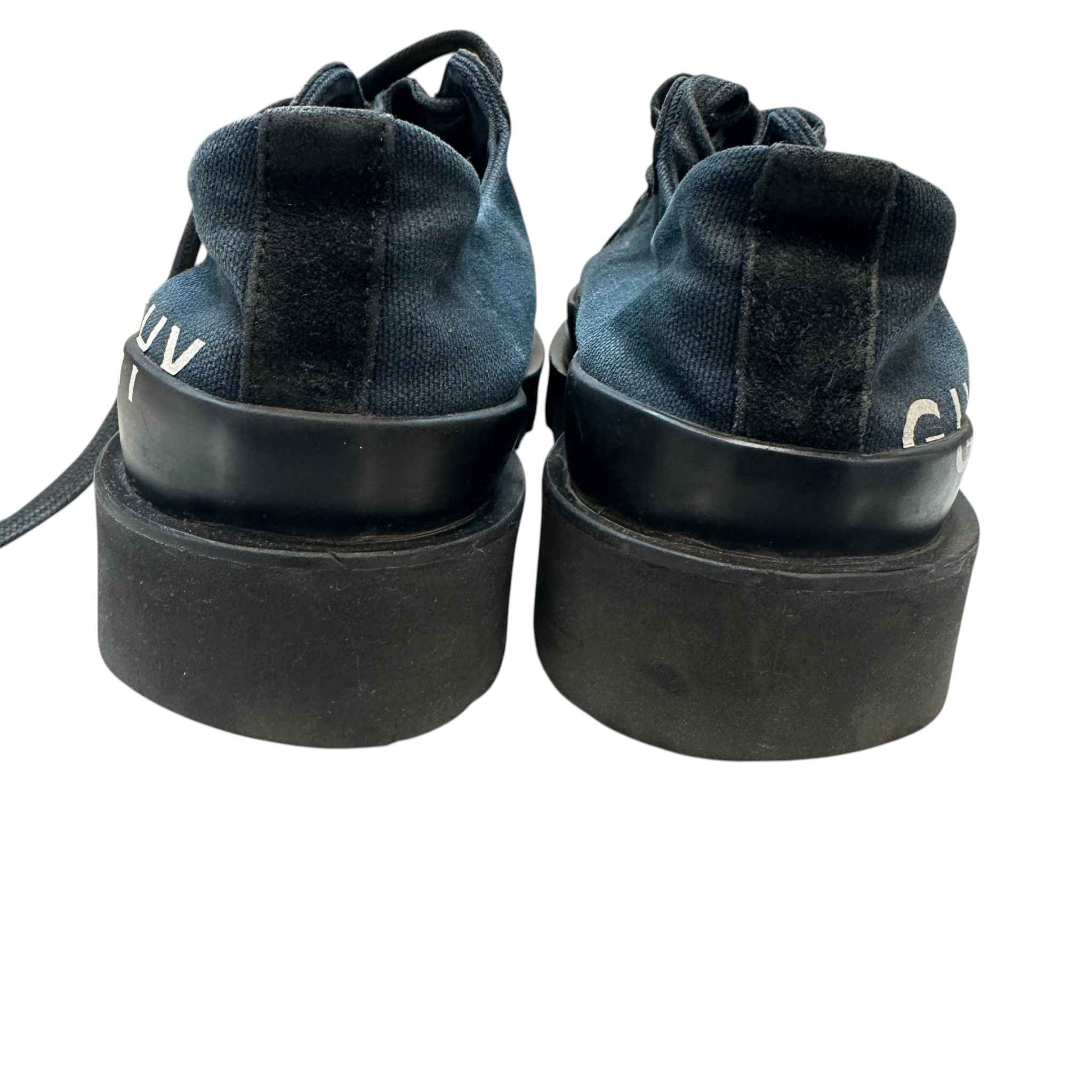 Men's Logo Print Clapham Low Trainers Navy Size EU 43 / UK 9