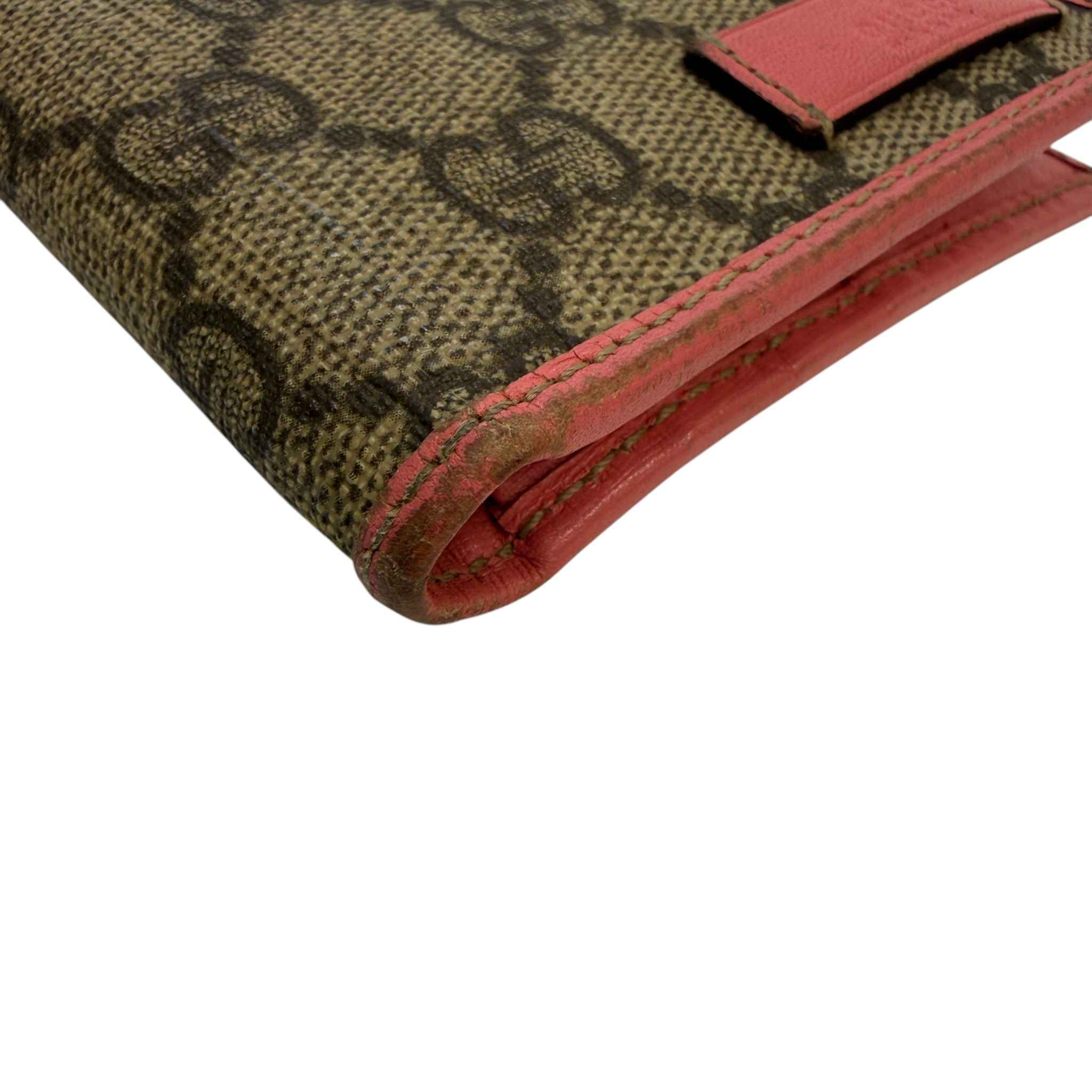 Women's Gg Supreme Wallet Beige
