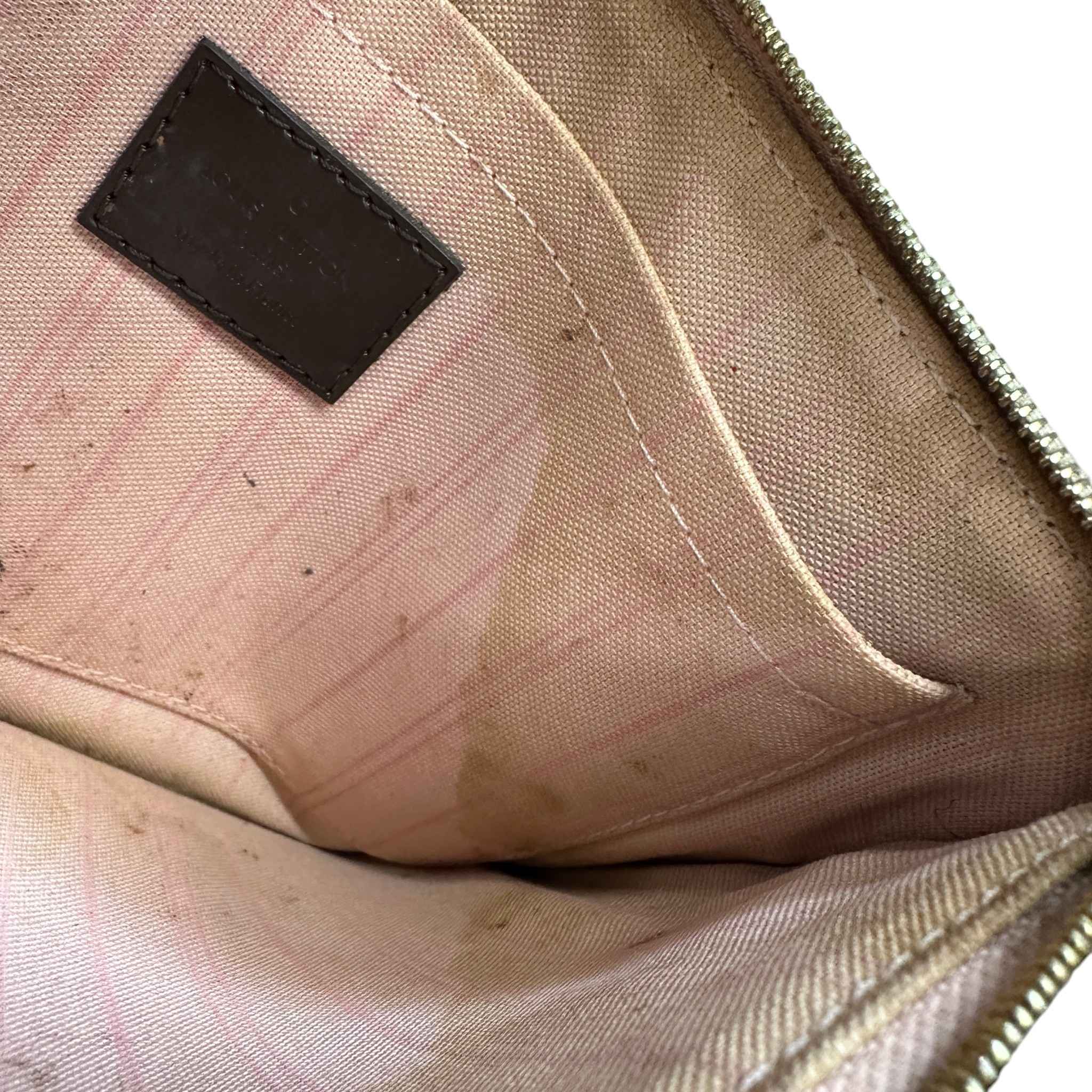 Women's Damier Ebene Pouch Brown