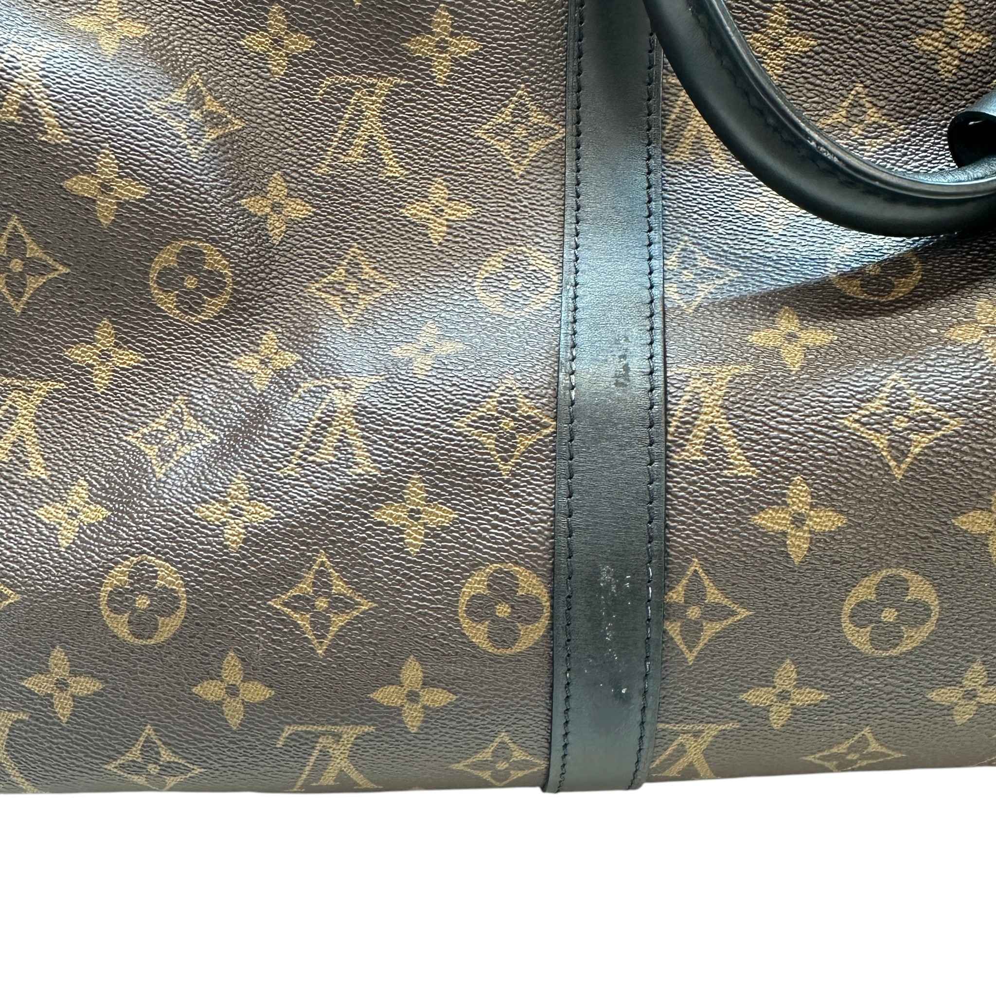 Monogram Keepall Bandoulière 45 Bag Brown