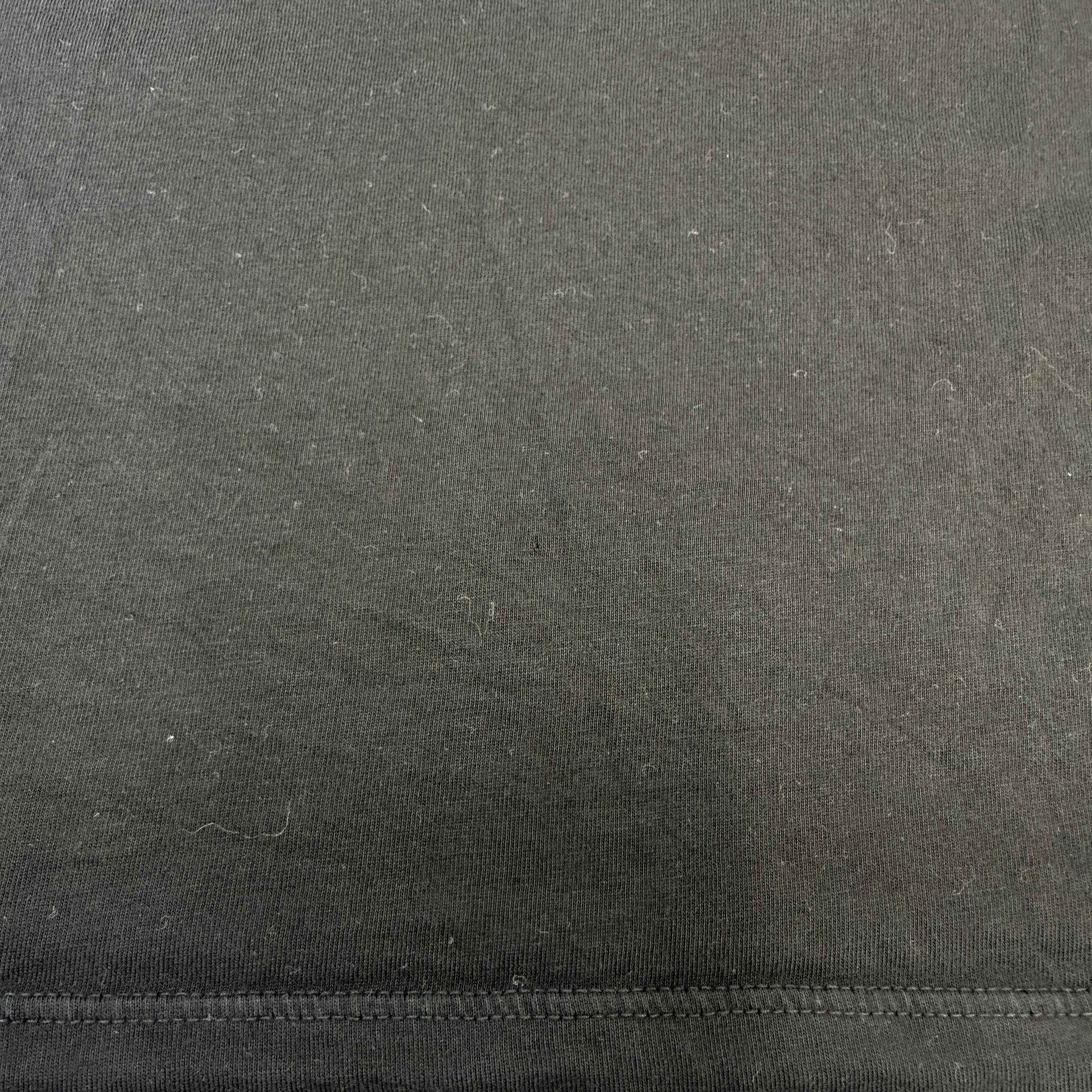 Men's Logo Print T-Shirt Black Size L