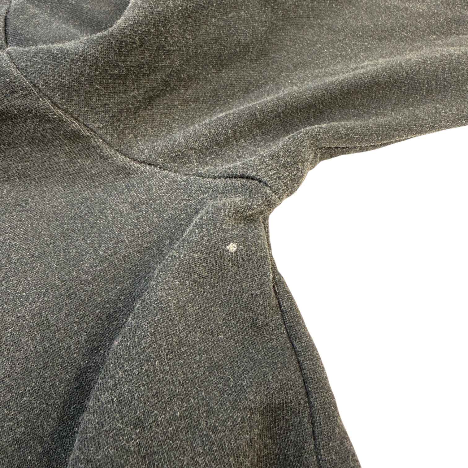 Men's Logo Print Hoodie Grey Size IT 48 / UK M