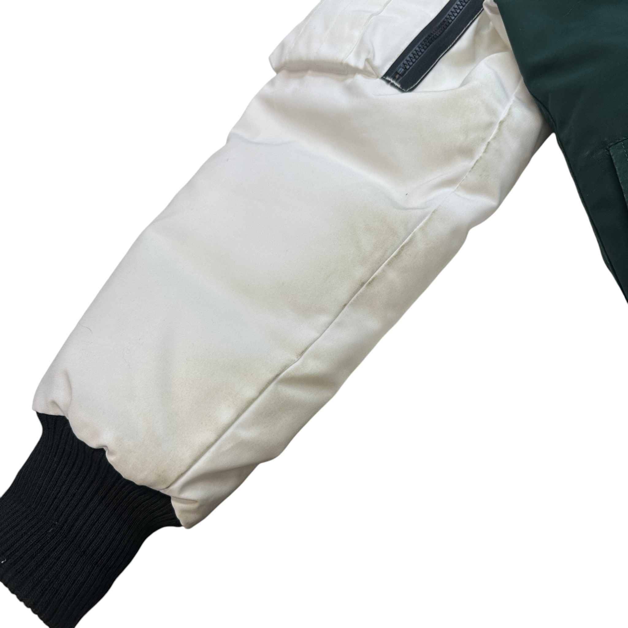 Chilliwack Unisex Bomber Down Jacket Green Size XS